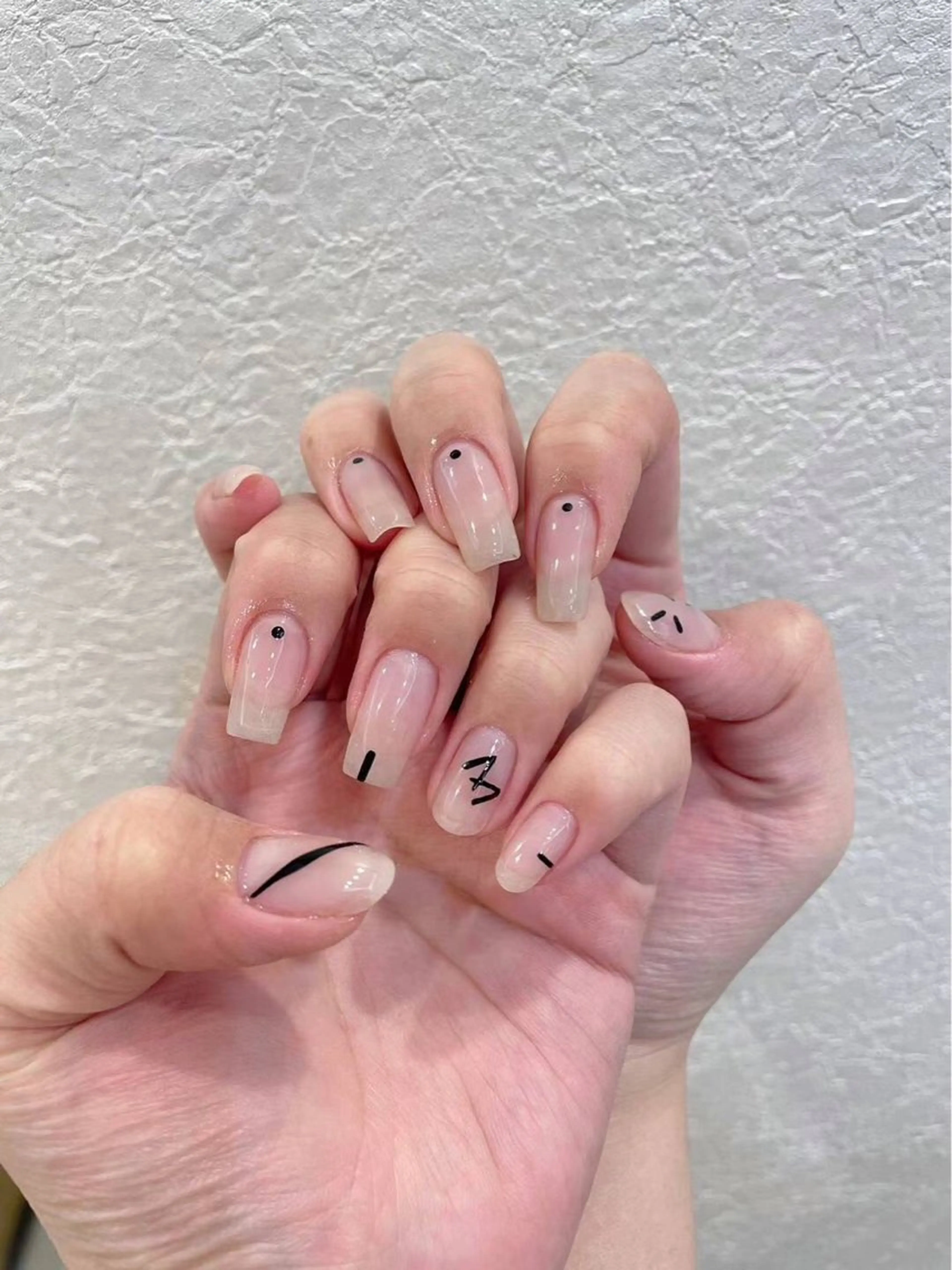 ネイル アートネイル フラワーネイル フットネイル ジェルネイル マグネットネイル Babarla　Nail　Salon所属・babarla Nailのネイルデザイン