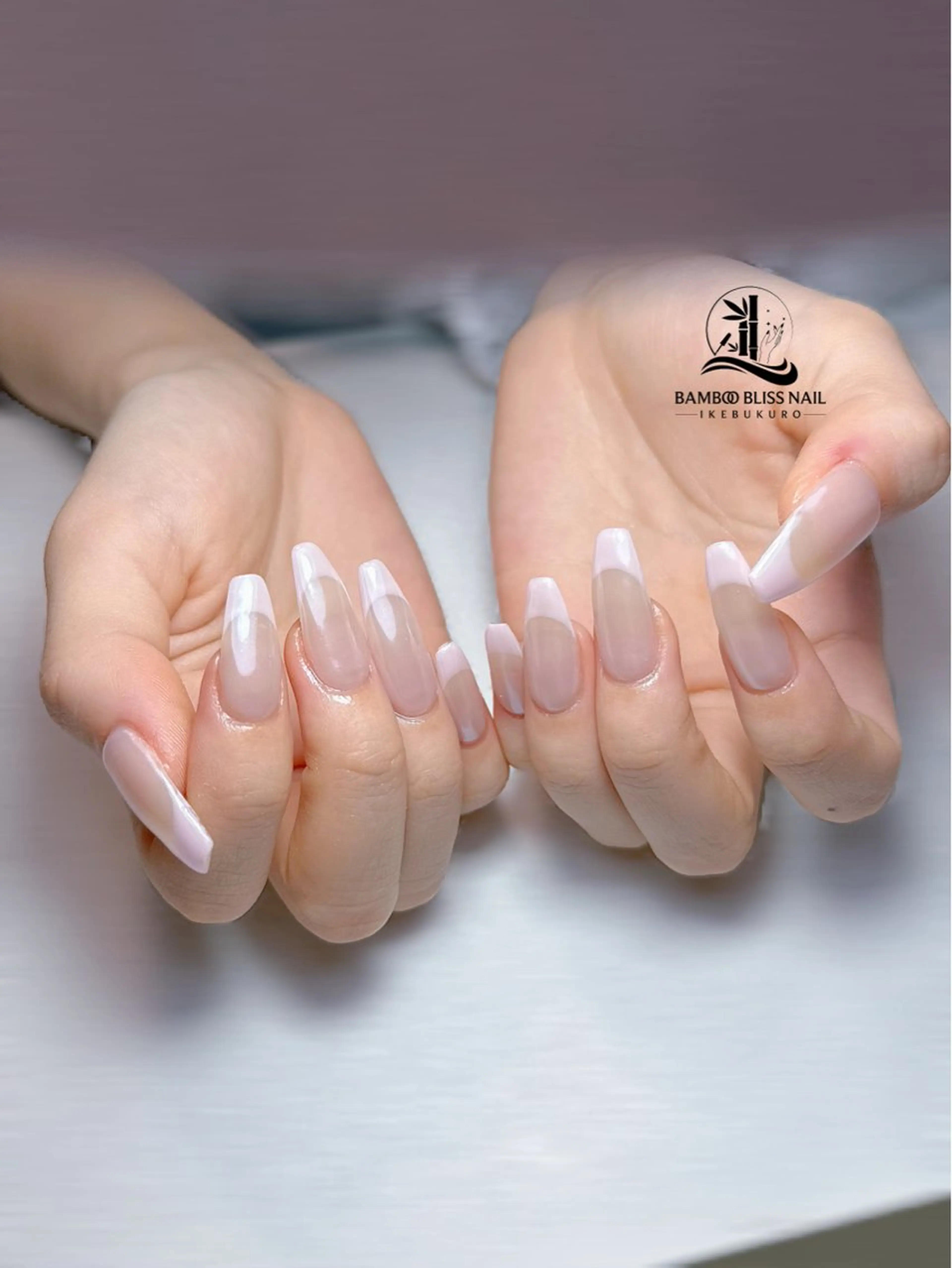 ネイル BAMBOO BLISS 研修用のネイルデザイン