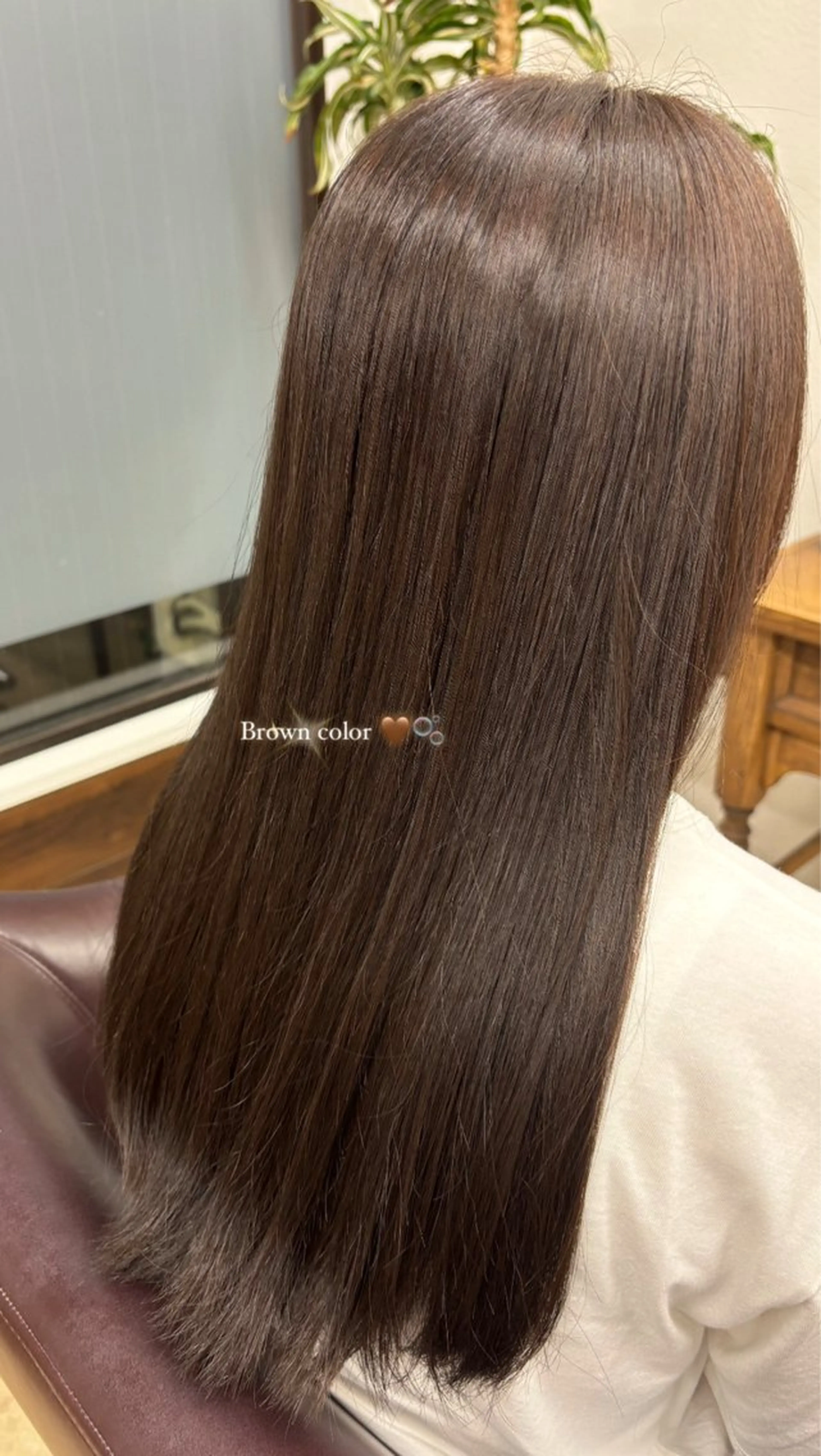 カラー ブラウンカラー ヘアカラー トップスタイル所属・小島華未/ ヘアカラー/髪質改善のヘアスタイル