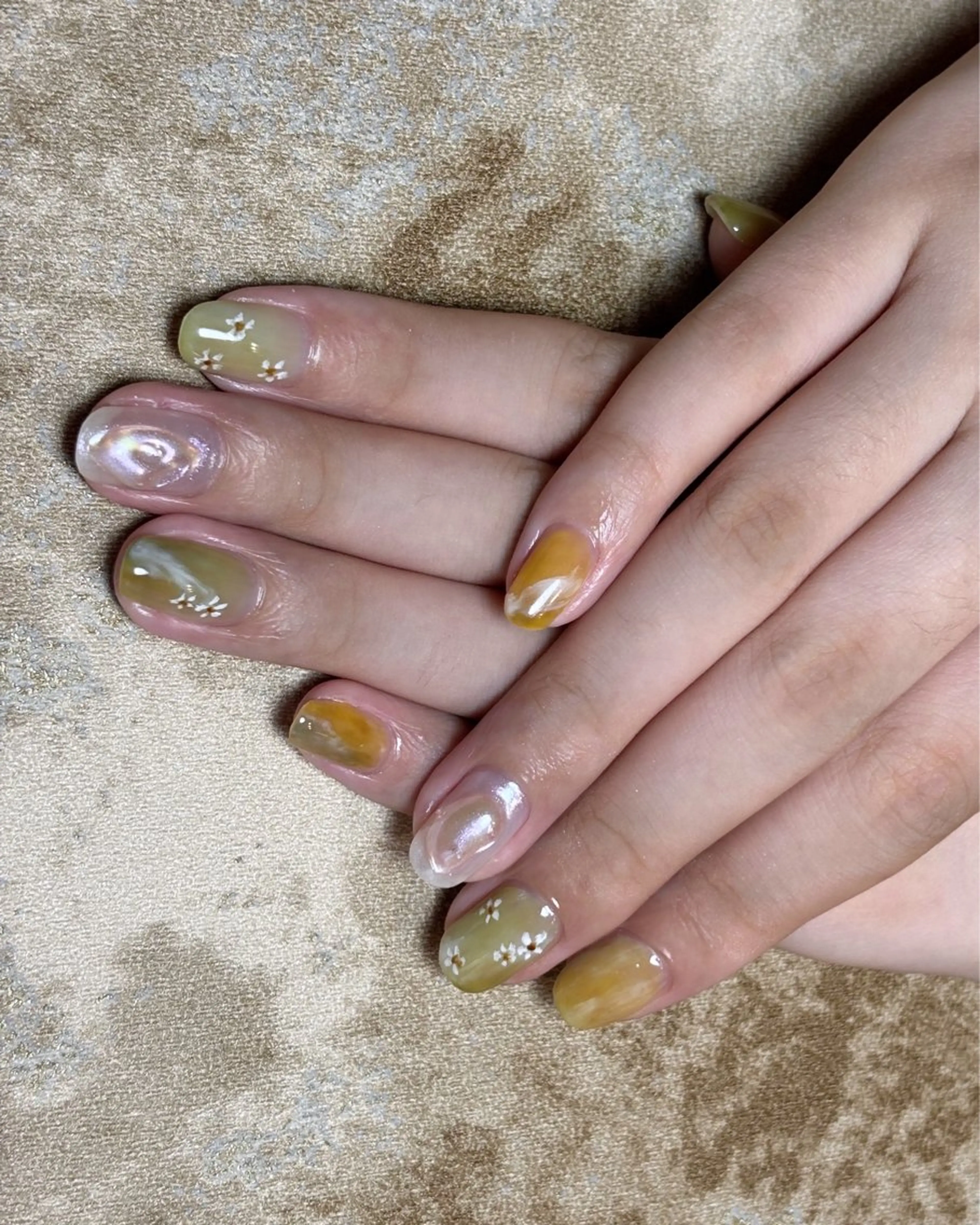 ネイル ニュアンスネイル ハンドネイル Su. Naillandのネイルデザイン