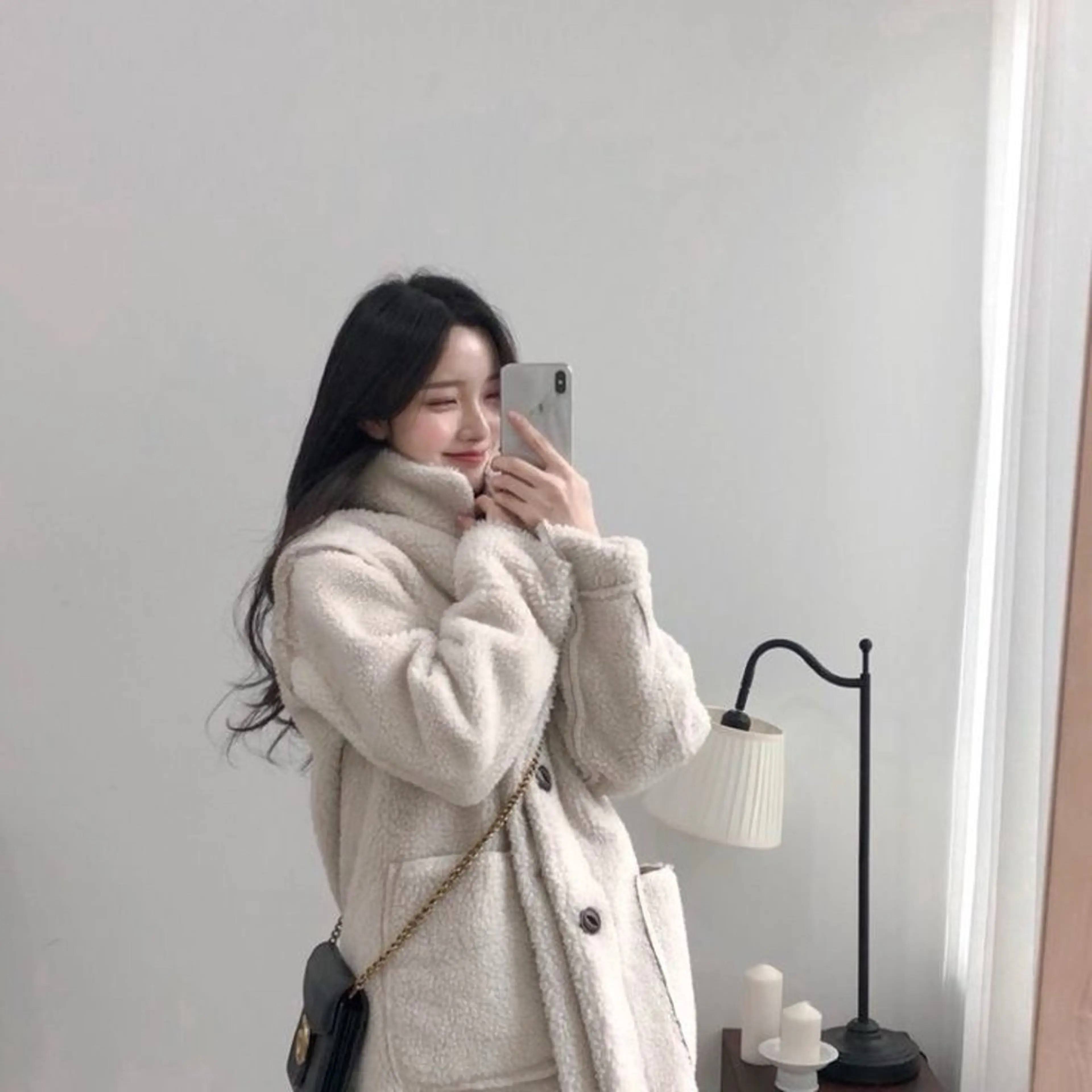 ロング カラー ヘアカラー トリートメント 韓国風暗髪ヘア🤍 🫧MIREIのヘアスタイル