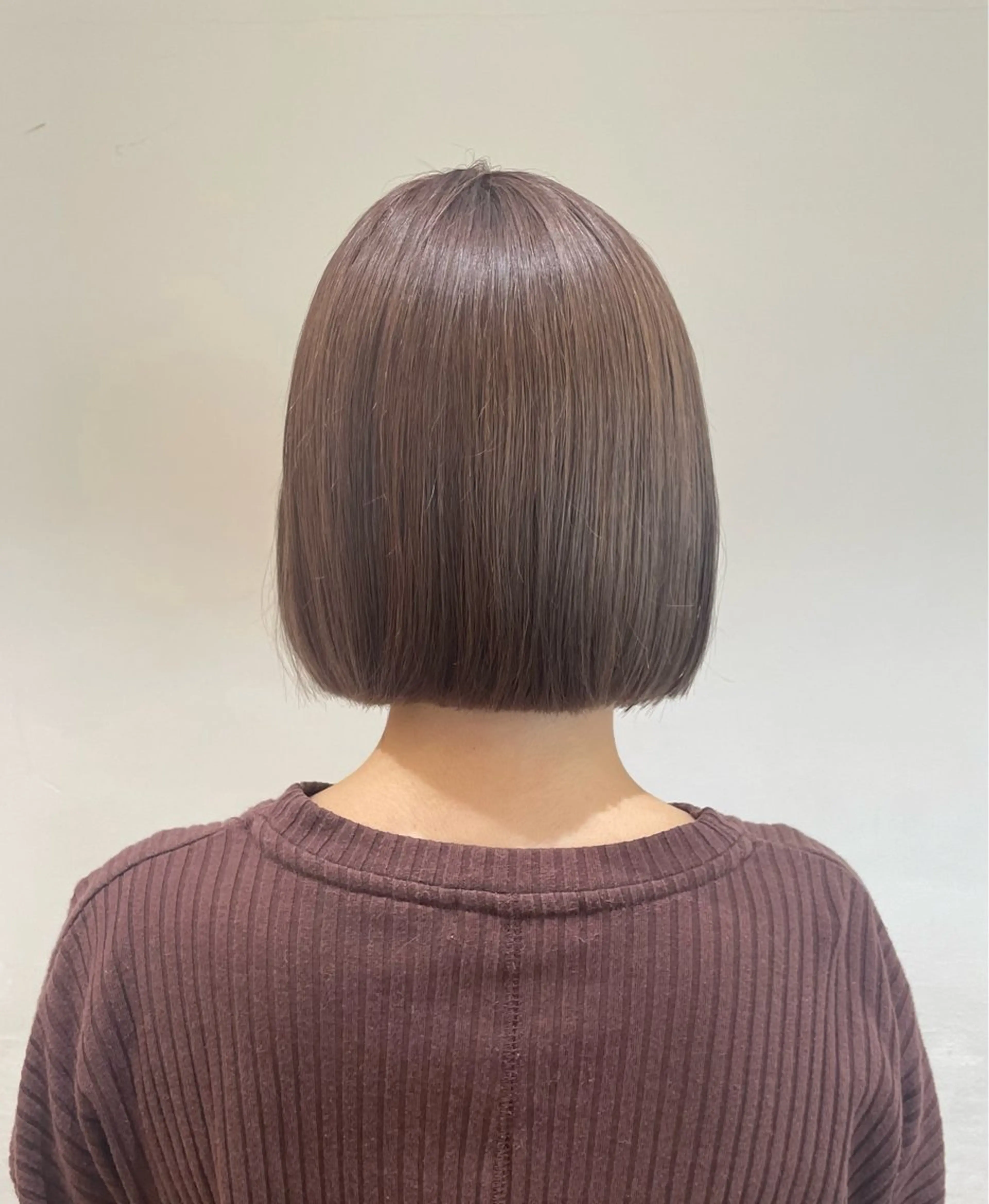 ショート ボブ 暖色カラー/似合わせ カット/名古屋/辻のヘアスタイル