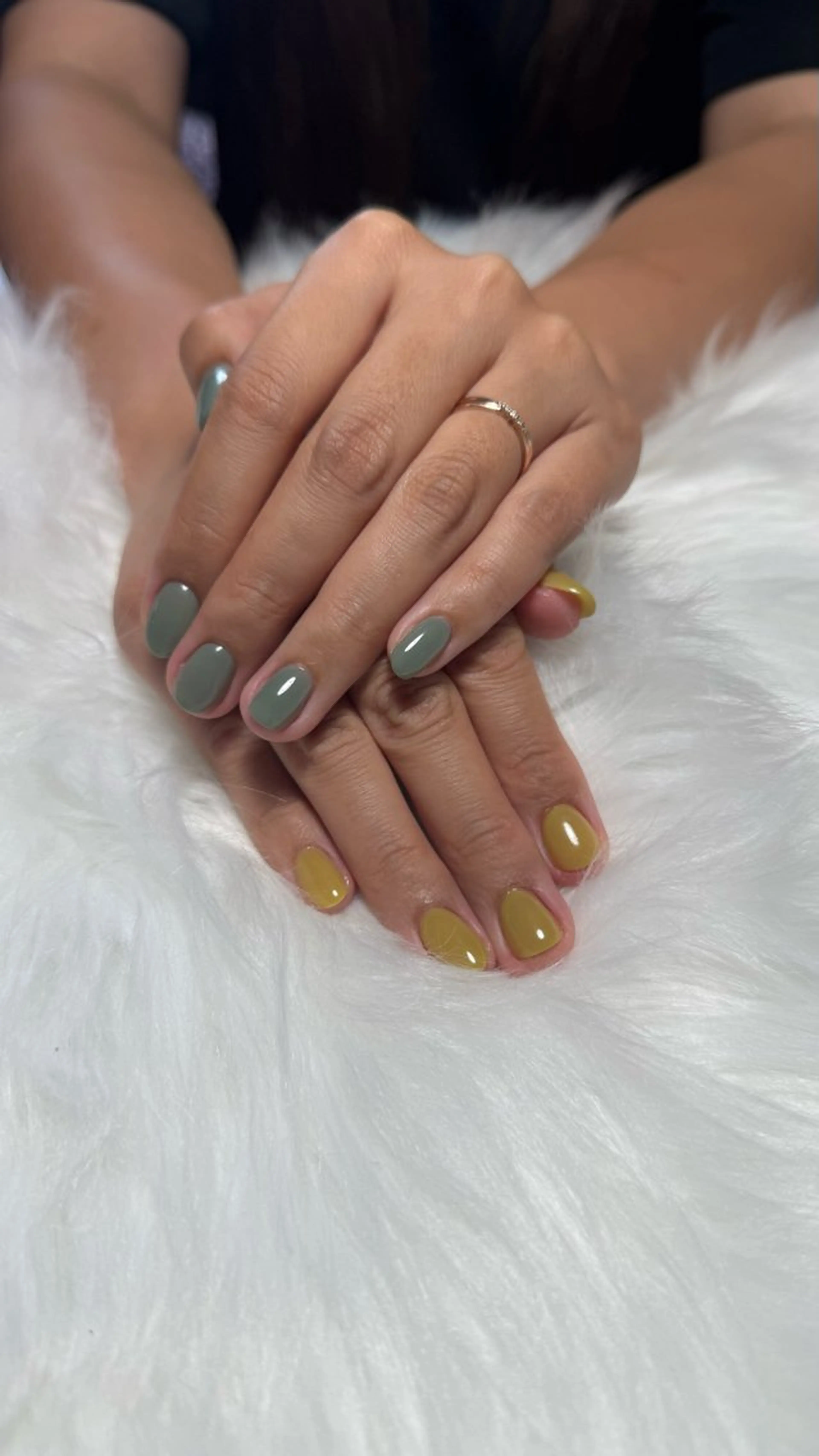 ネイル ワンカラーネイル シンプルネイル ハンドネイル Kirari所属・uru nail/ 本部町/Kirariのネイルデザイン