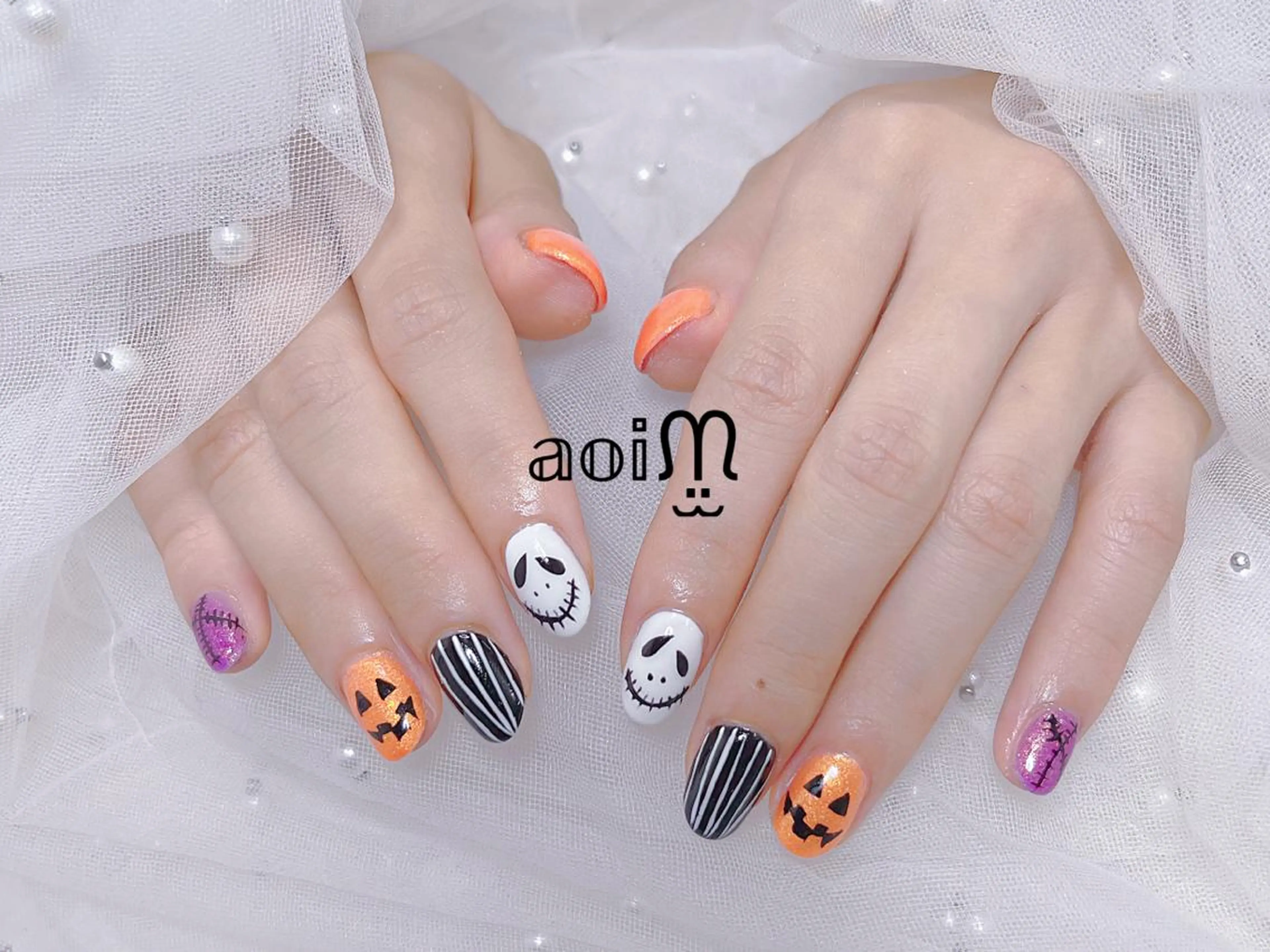 ネイル 葵うさぎ所属・葵うさぎ AIのネイルデザイン