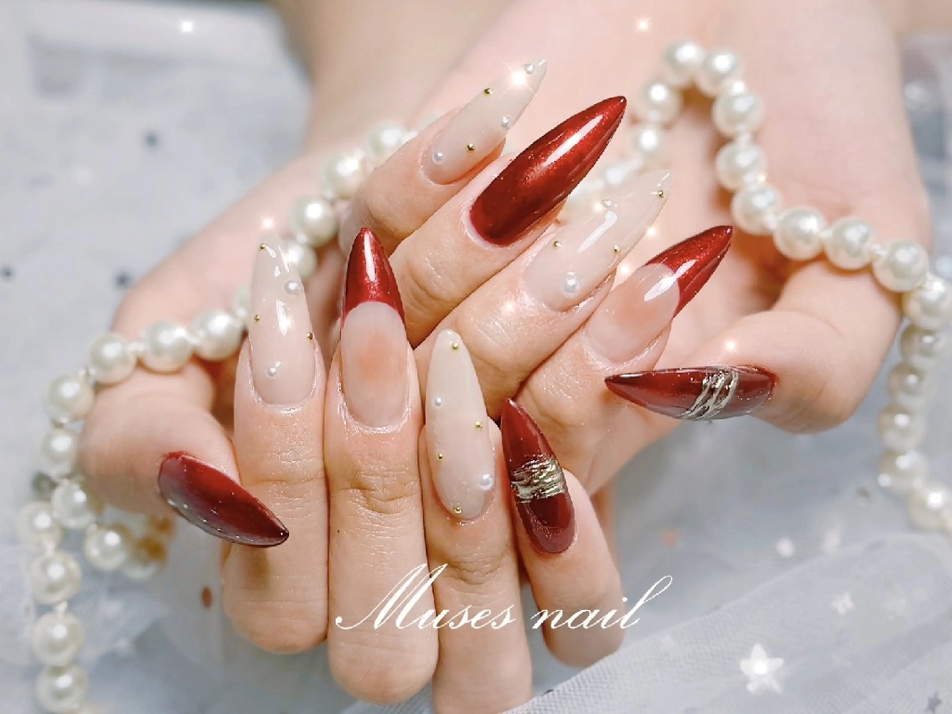 ネイル MUSES NAIL SALON　新大久保店所属・MUSES Nail@新大久保のネイルデザイン