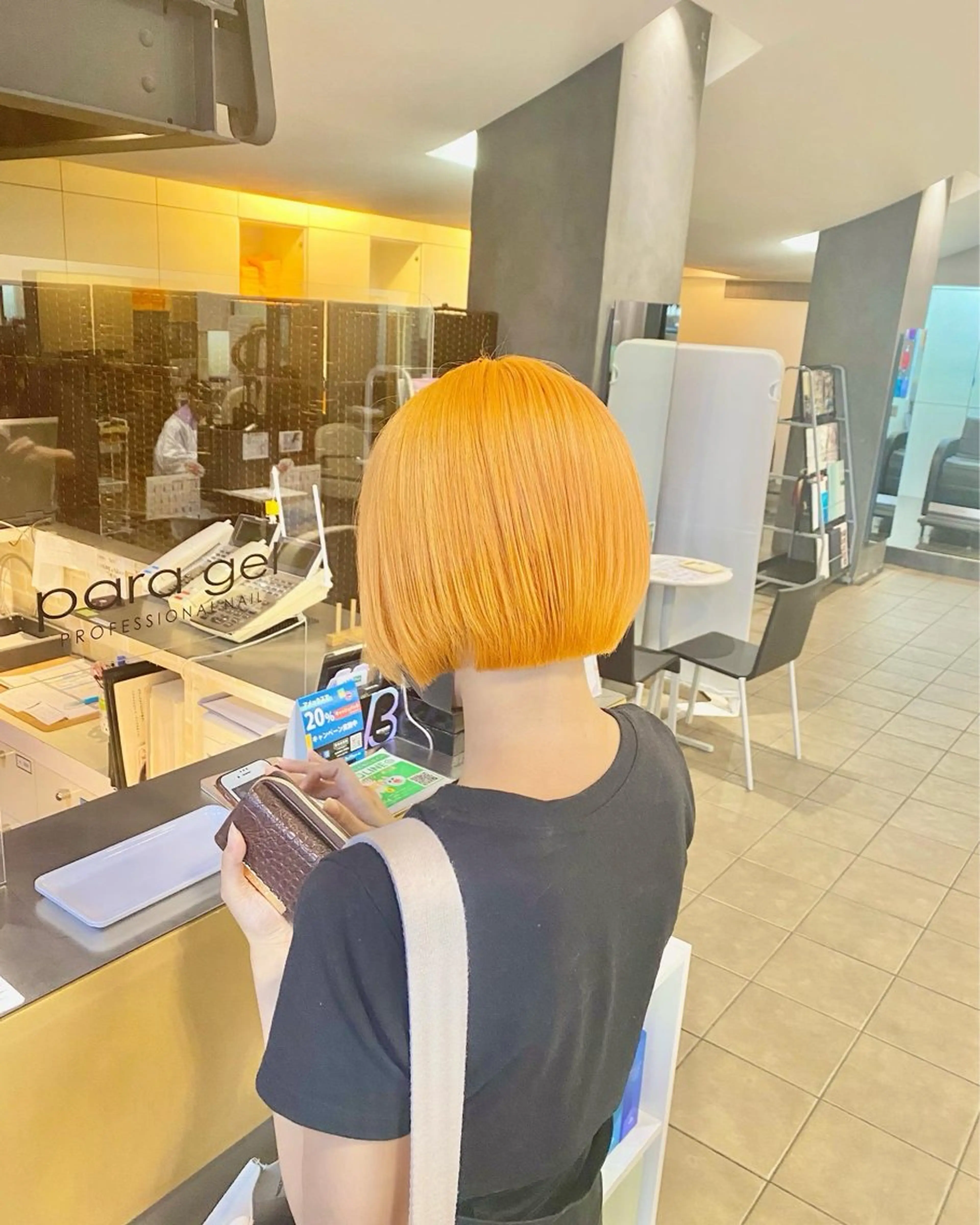 ショート カラー 横山 大樹のヘアスタイル