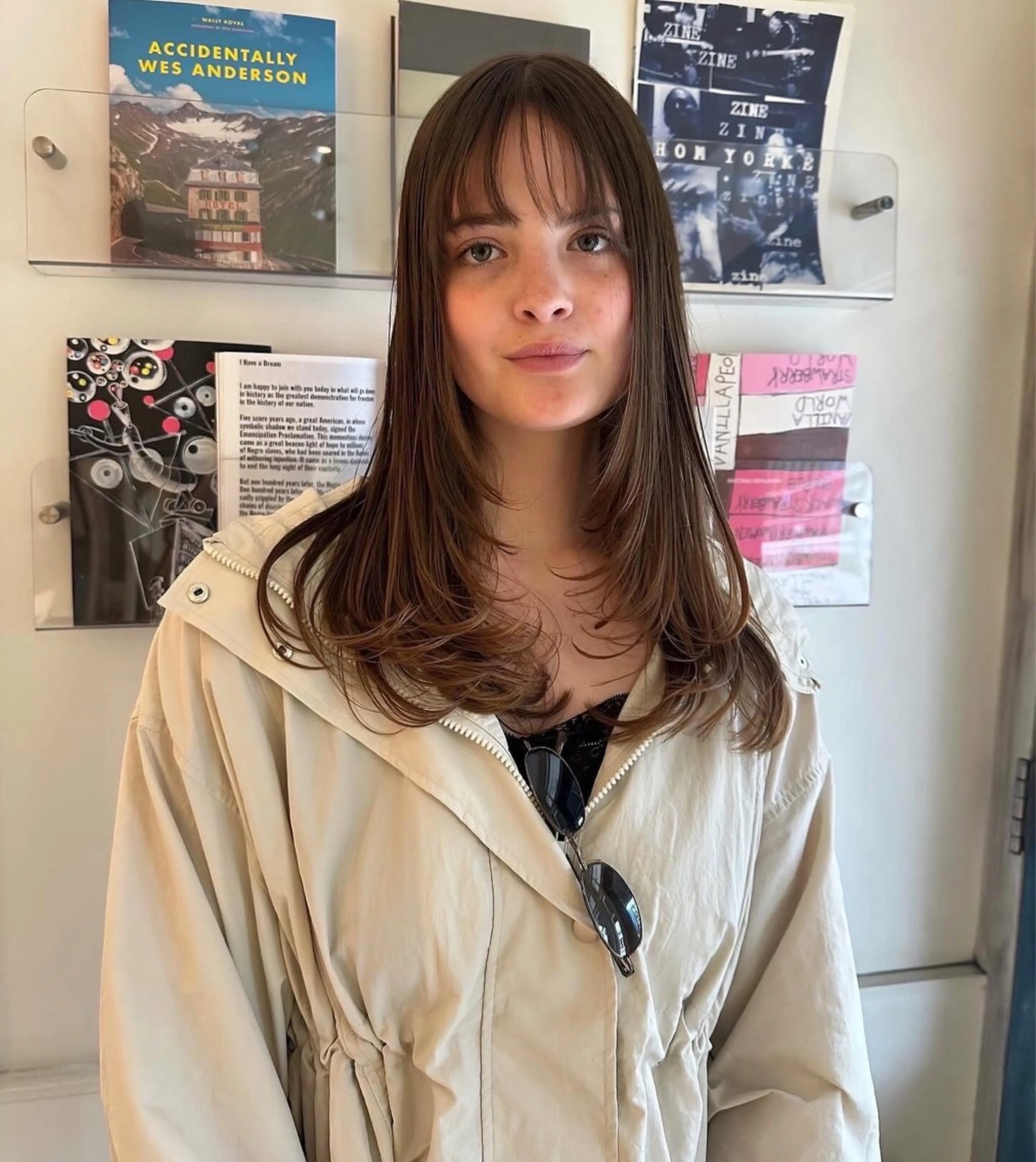 セミロング レイヤーカット Manaka🟤 今泉　Musiiikのヘアスタイル