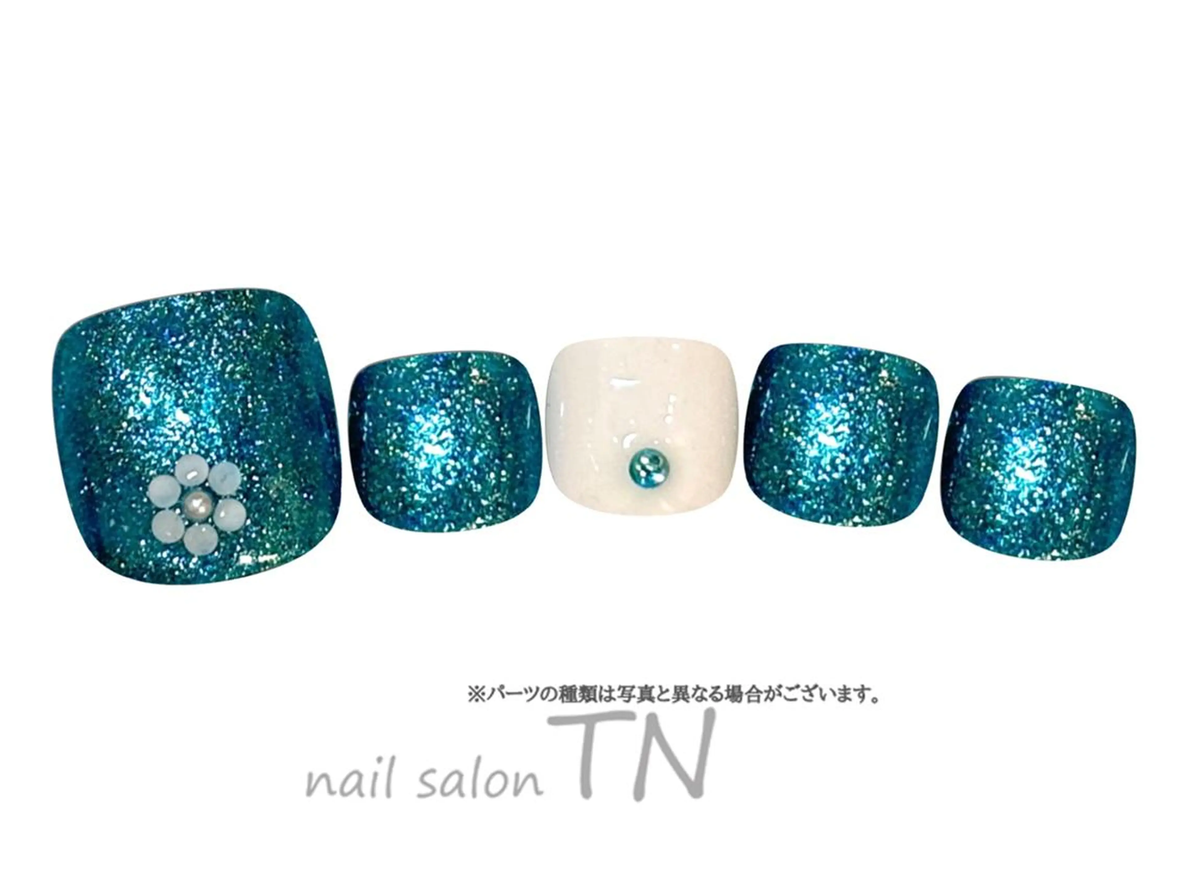 ネイル フットネイル 中島 実穂のネイルデザイン