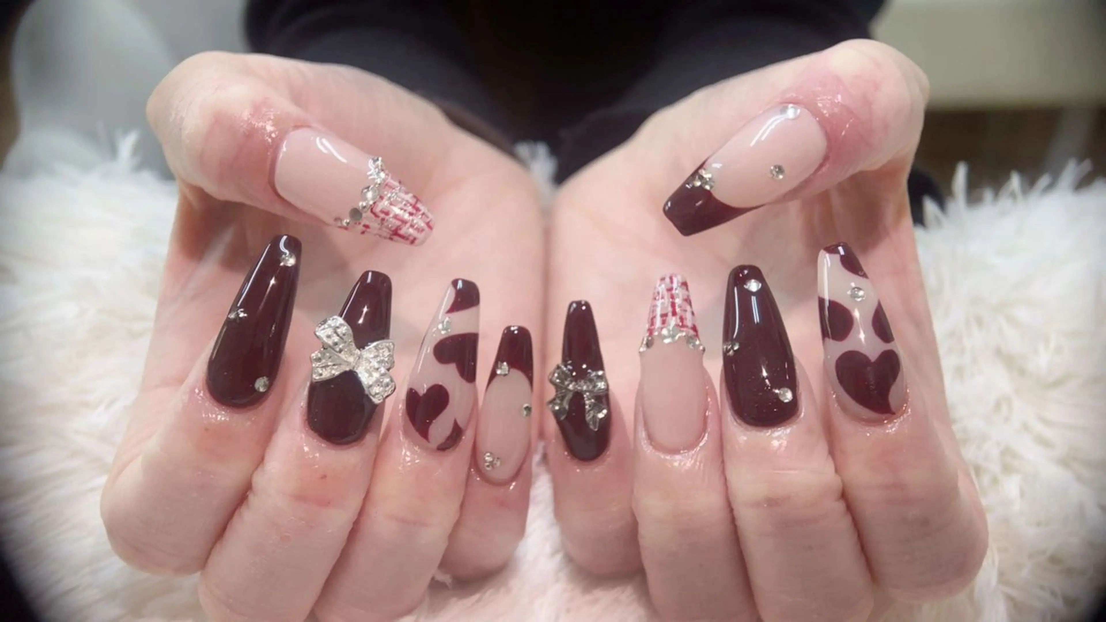 ネイル ジェルネイル 持ち込み パラジェル ハンドネイル ハンドケア Hara Nail 【パラジェル使用】のネイルデザイン