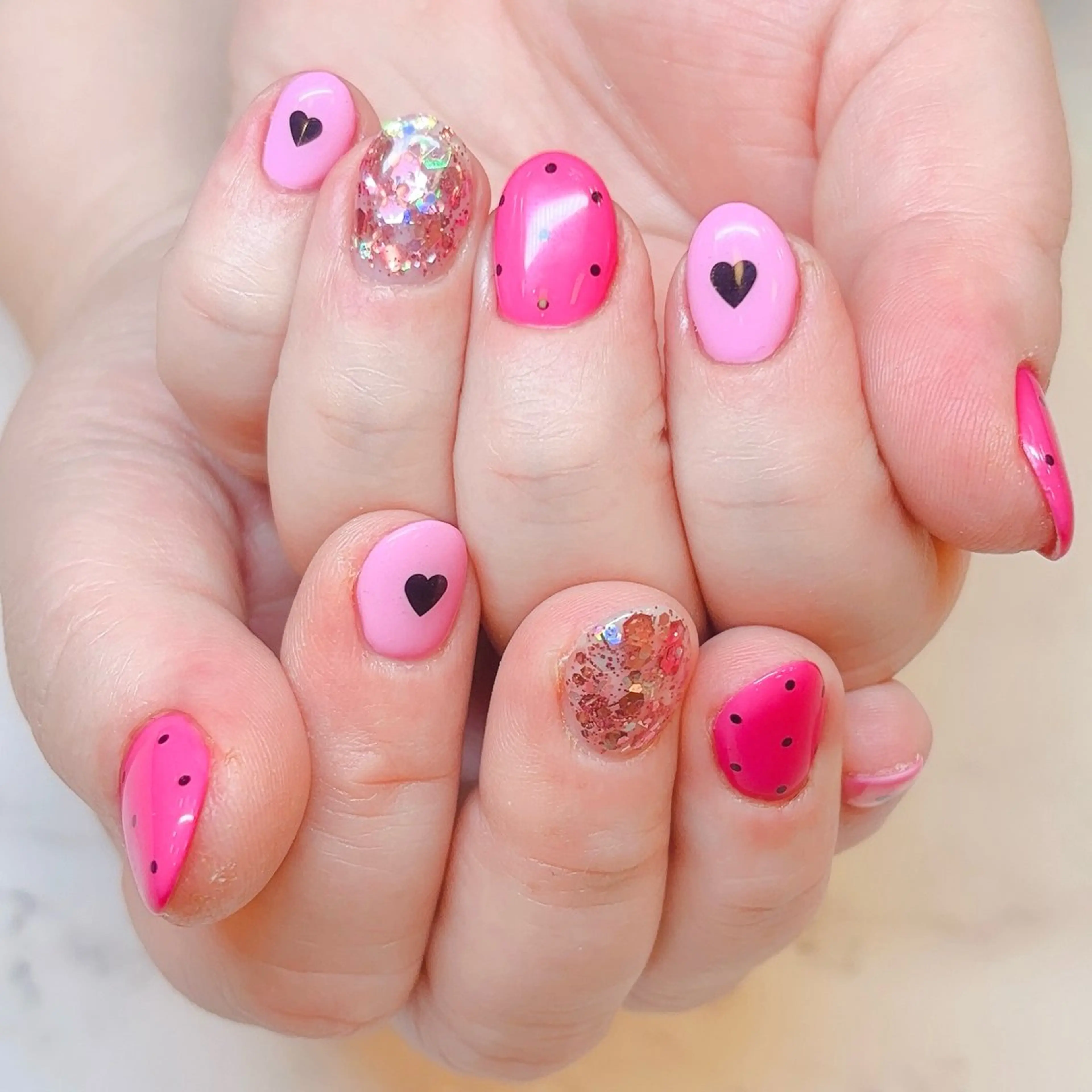 ネイル ラメ(グリッター) Cravo miyuのネイルデザイン