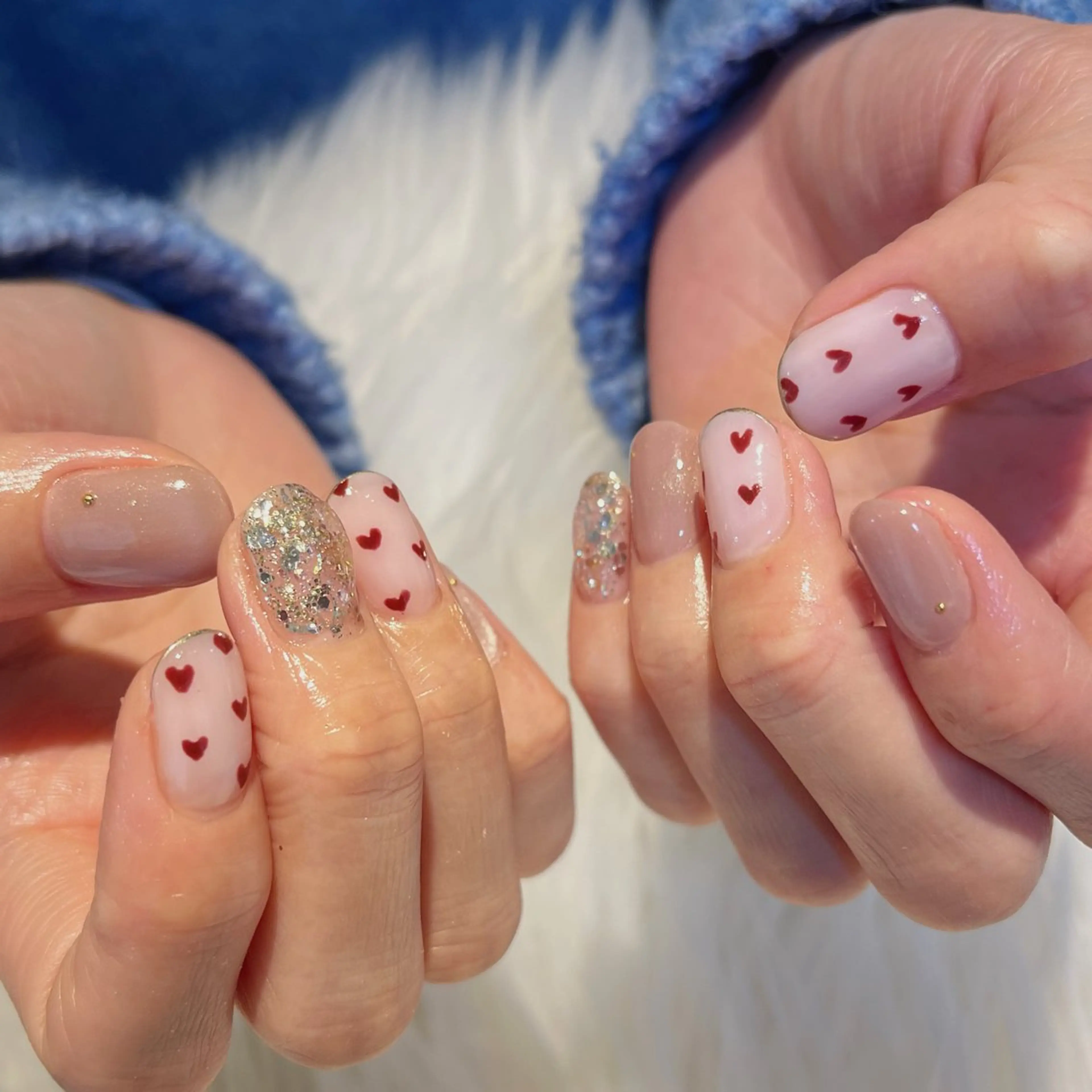 ネイル ハート Nagashima sanaのネイルデザイン