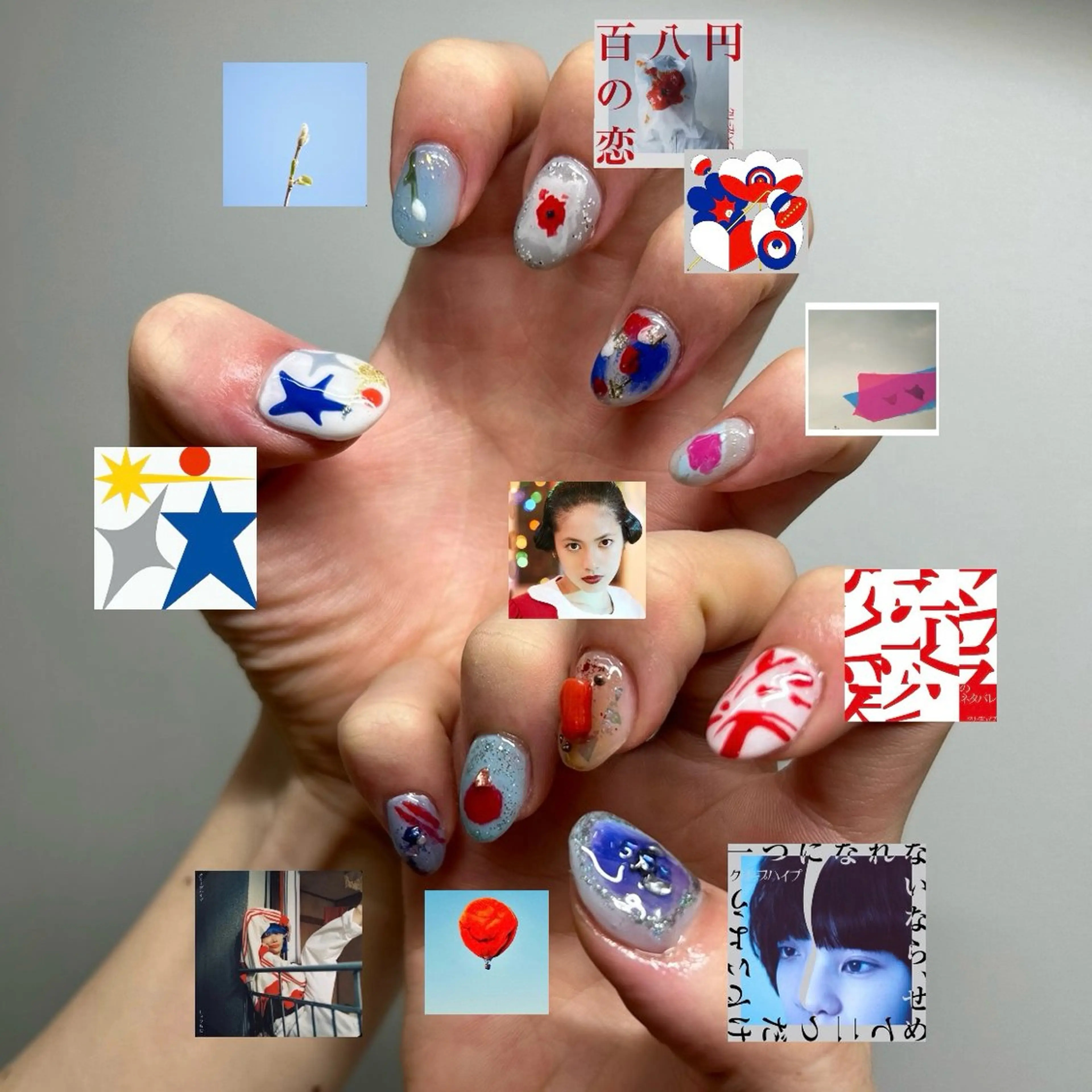 ネイル ハンドネイル プライベートネイルサロンone nail所属・one nail 【カラフル/個性派】のネイルデザイン