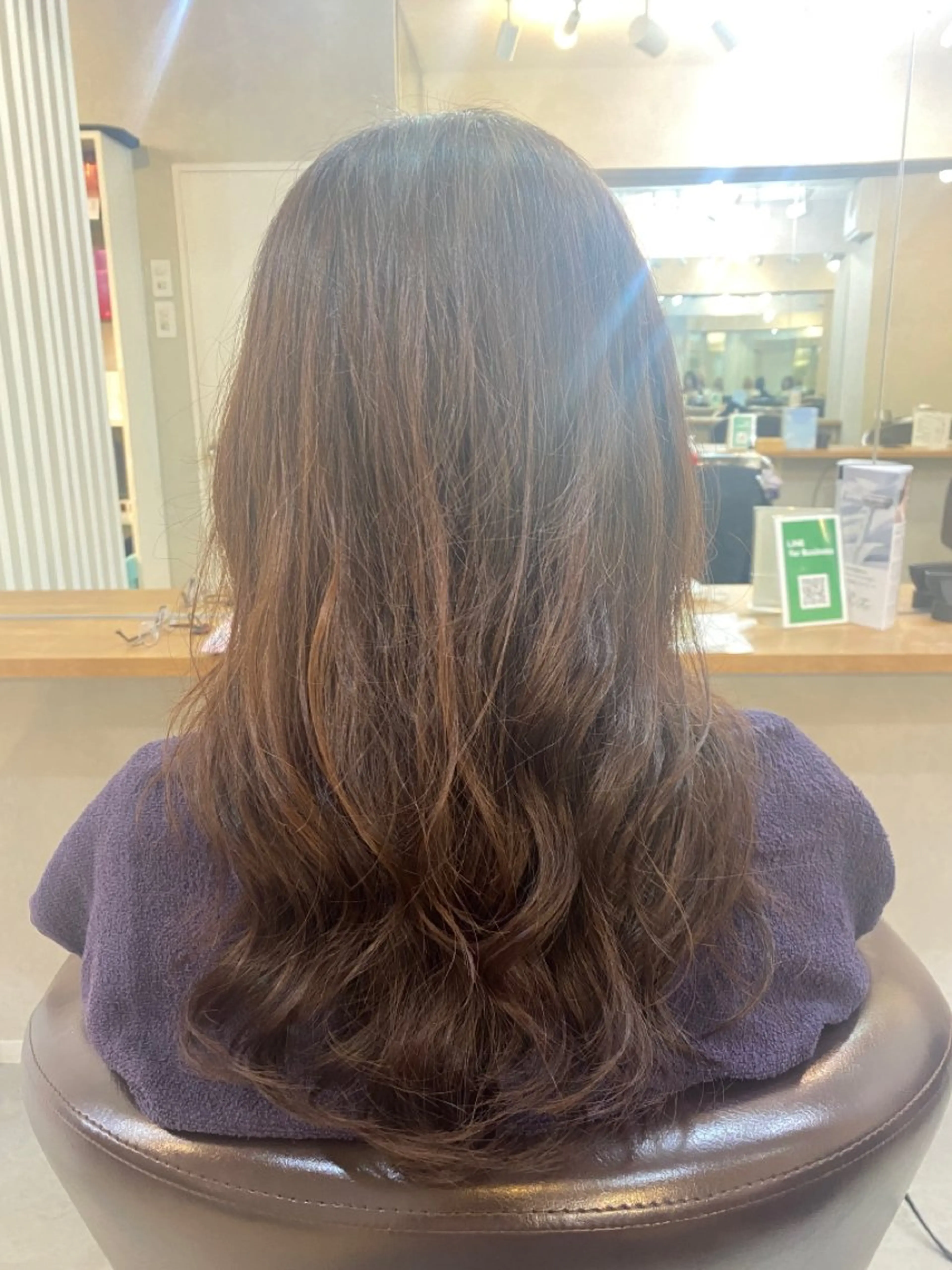 ロング パーマ JouleSouth 佐野花苗[新宿]のヘアスタイル