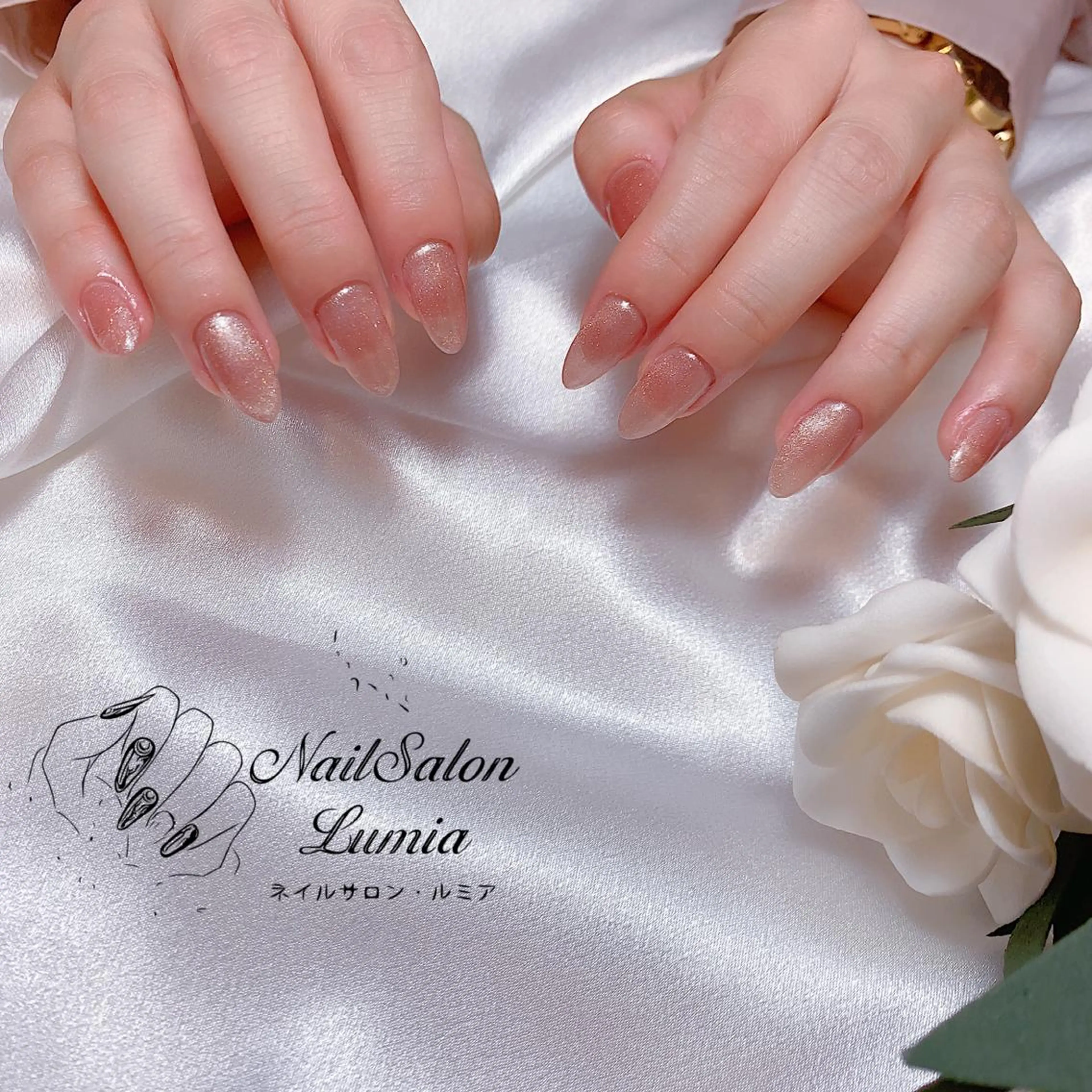 ネイル ハンドネイル ネイルサロン ルミア Lumia 店長のネイルデザイン