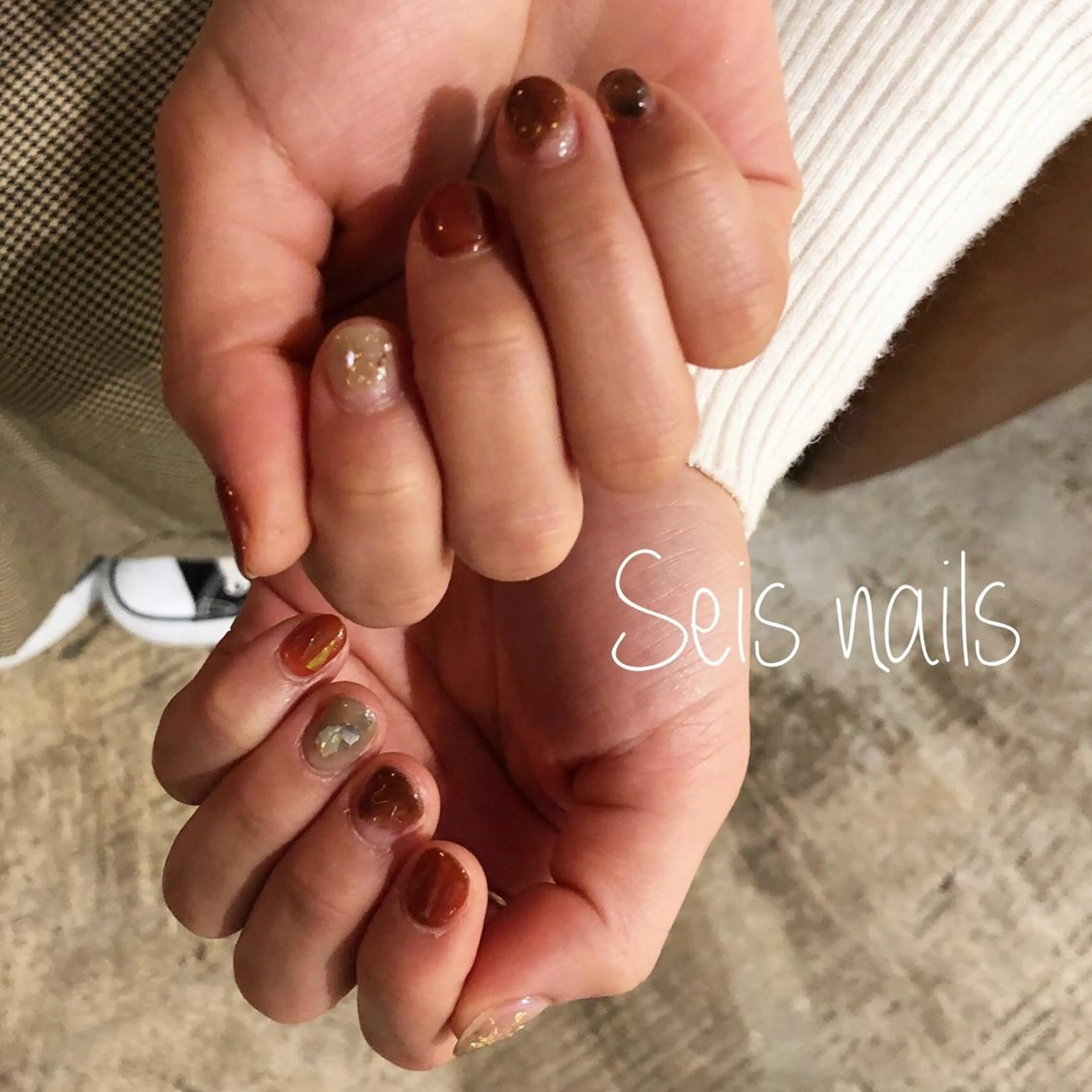 ネイル ハンドネイル Seis Shihoのネイルデザイン
