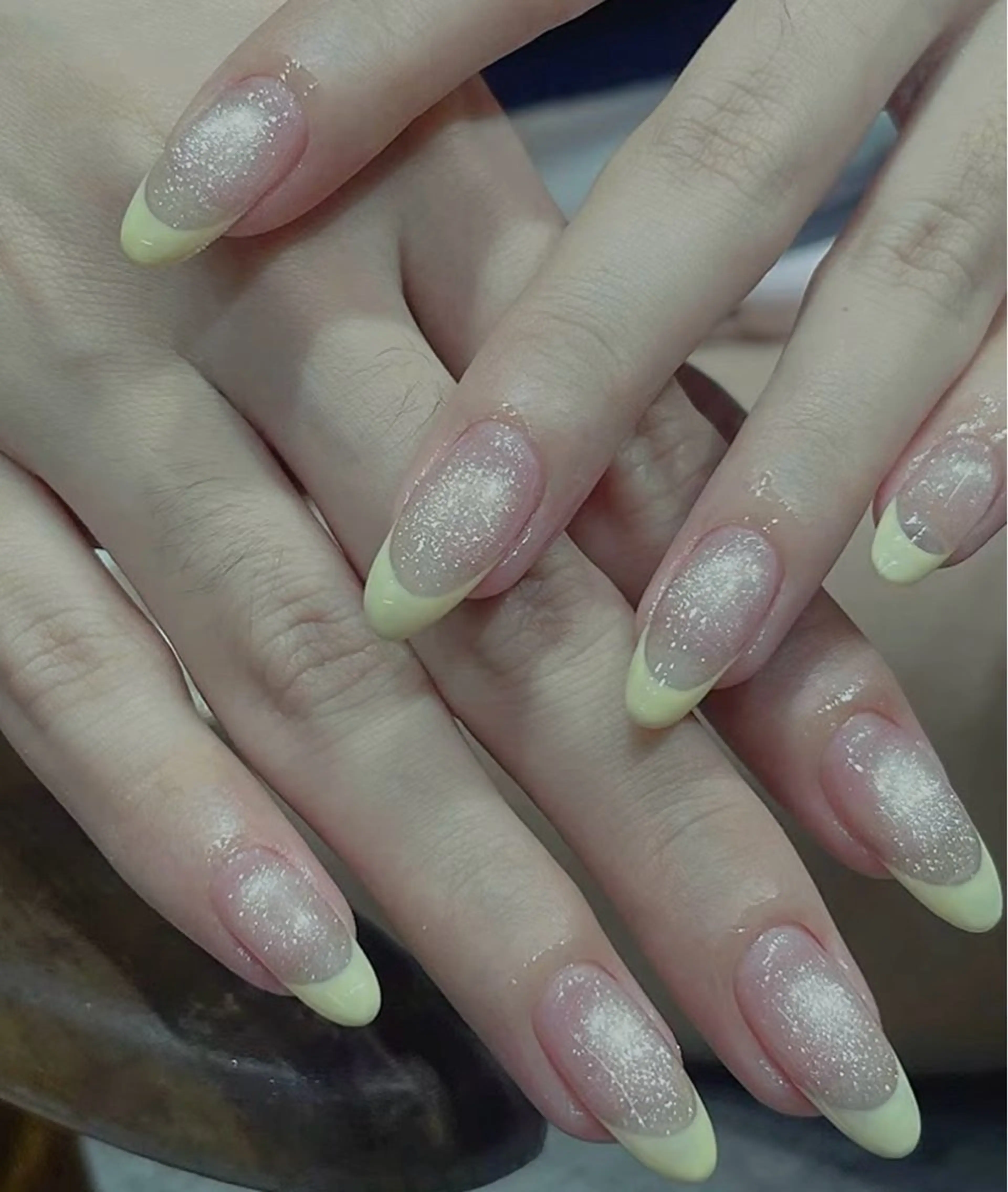 ネイル フレンチネイル マグネットネイル Kora Nailのネイルデザイン