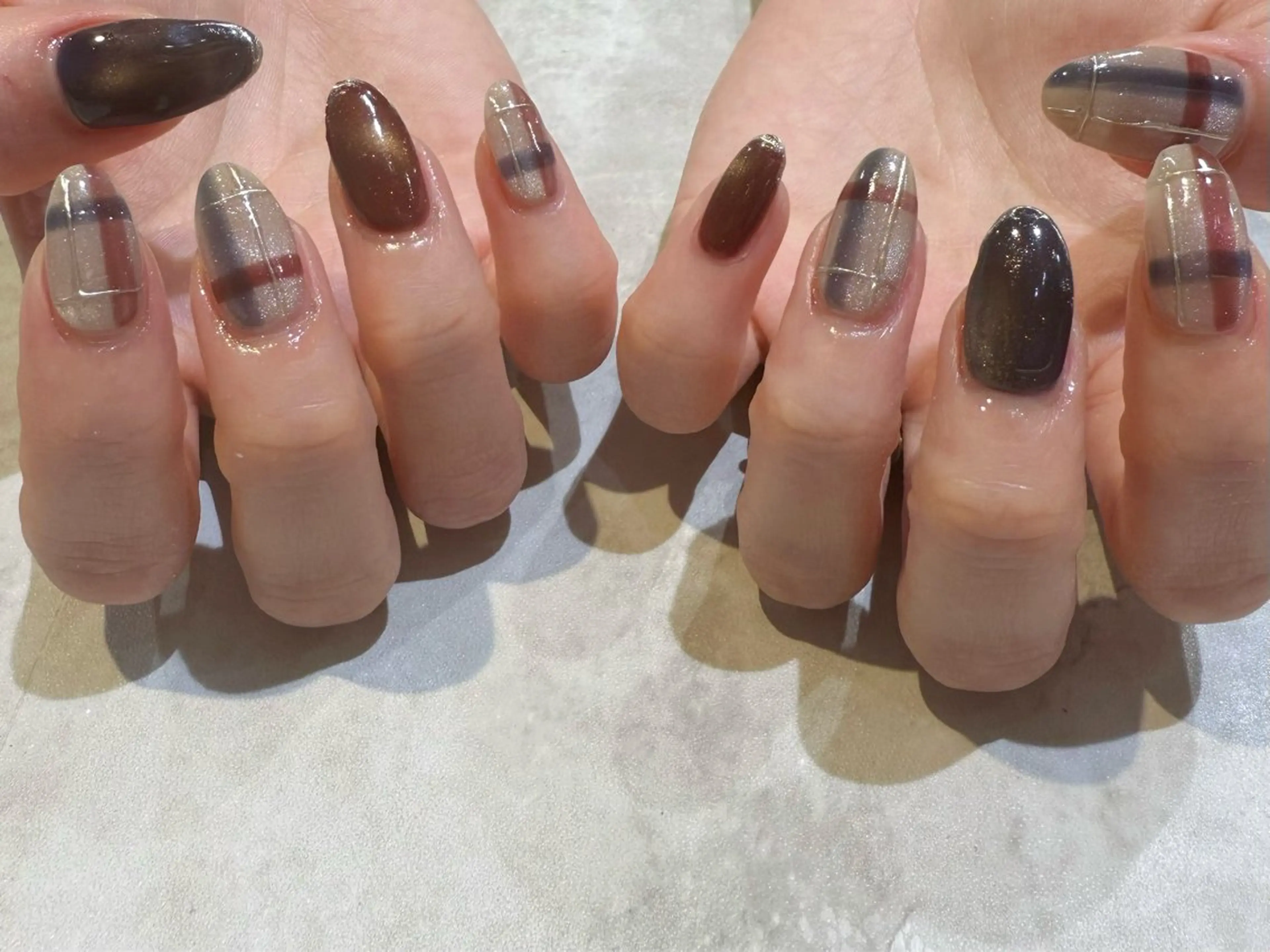 ネイル 舞田 苑香のネイルデザイン