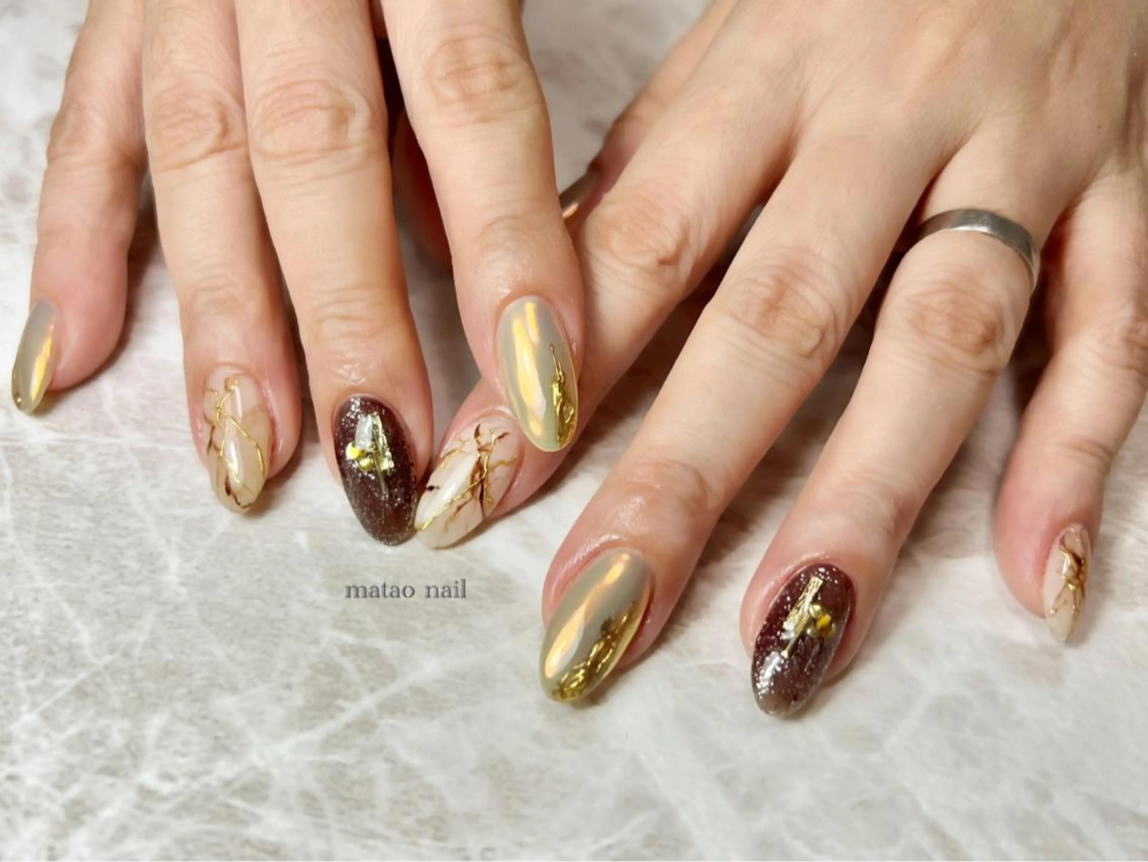ネイル ハンドネイル フットネイル matao nailのネイルデザイン