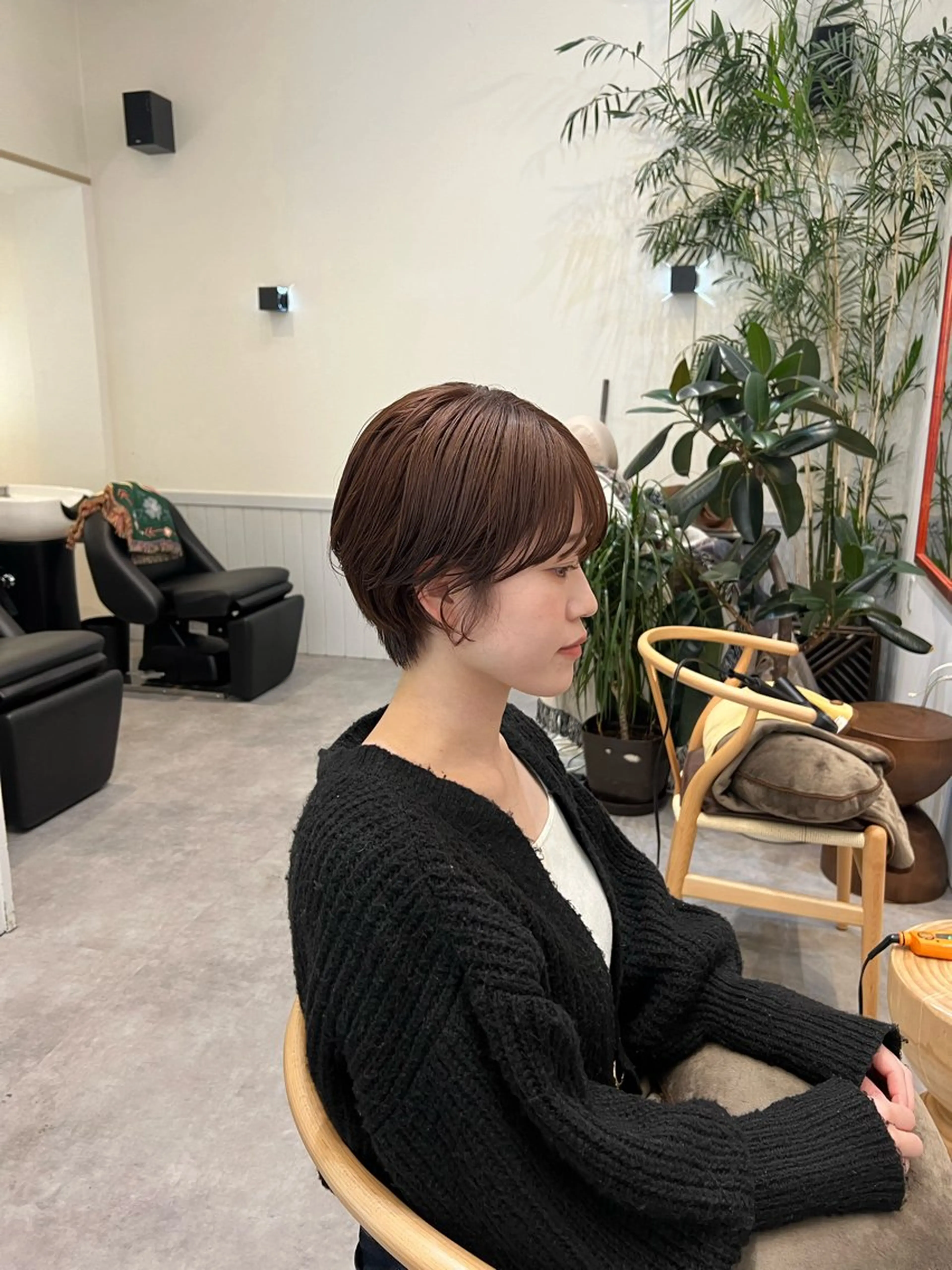 🍀2回目以降のお客様🍀【デザインカット＋フルカラー+1stepトリートメント】⭐️韓国風⭐️ケアカラーで美髪へ🌟の写真