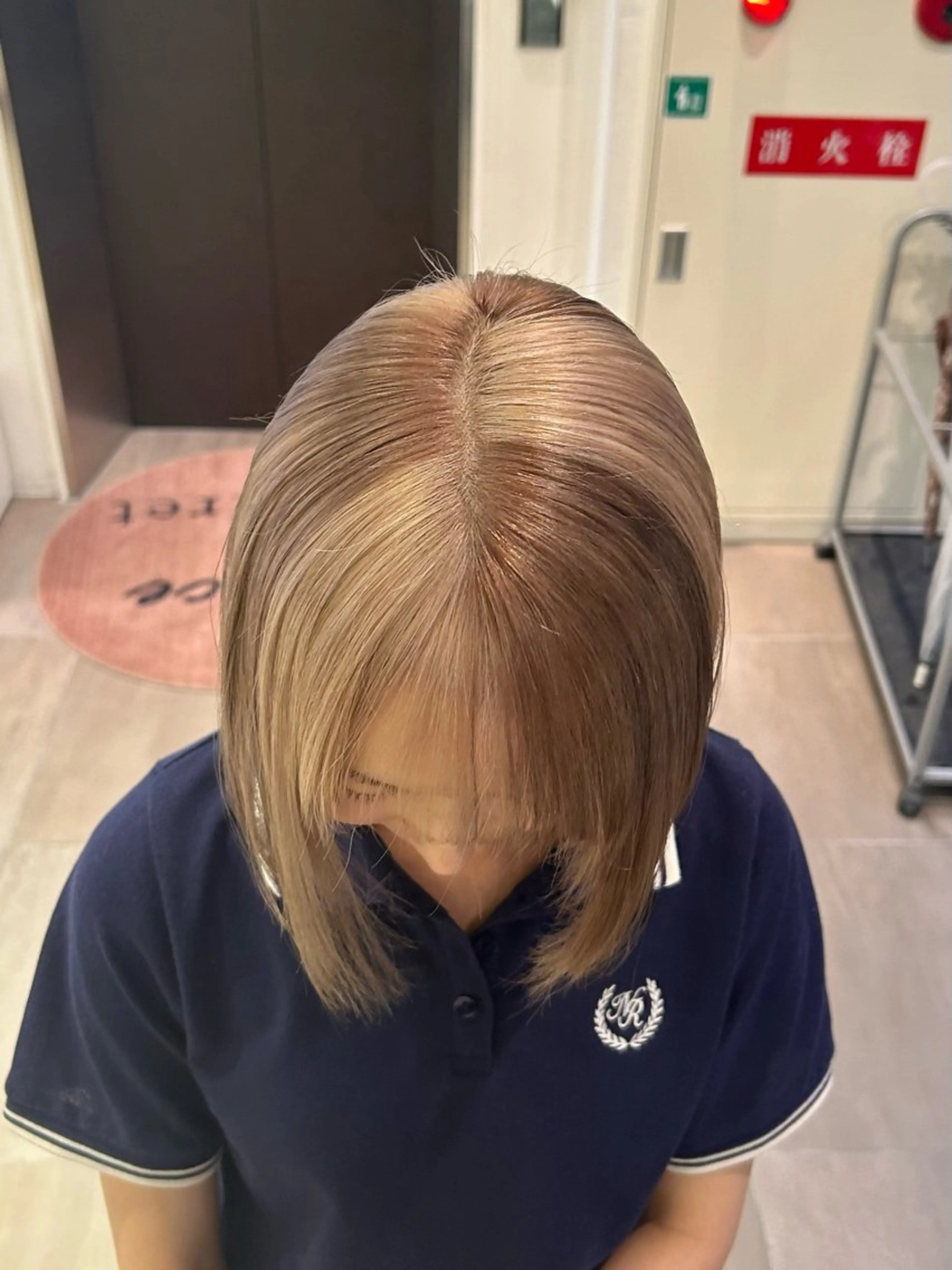 カラー ボブ カット ヘアカラー brace あべの/ Nicoのヘアスタイル