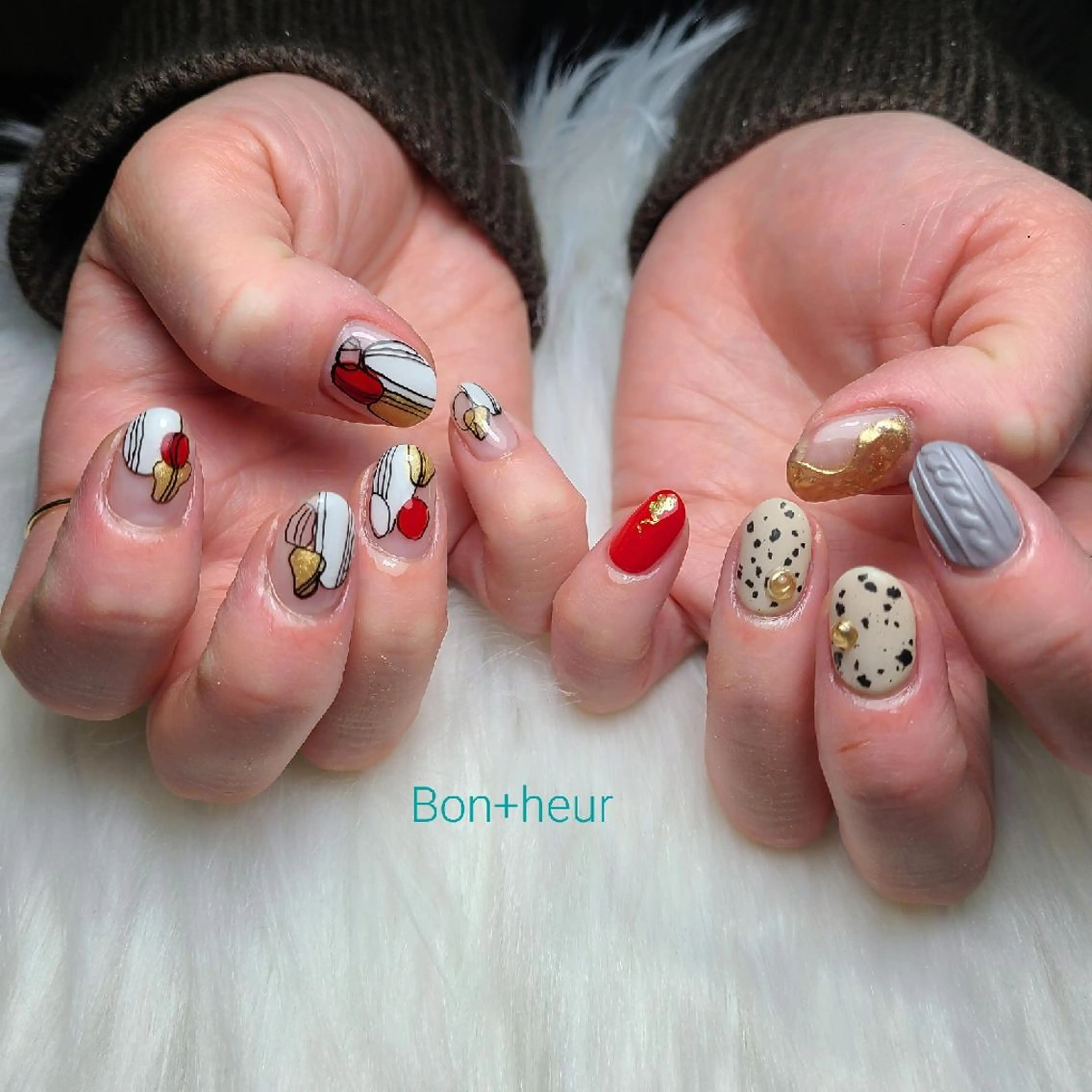 ネイル 宮口 紗子のネイルデザイン