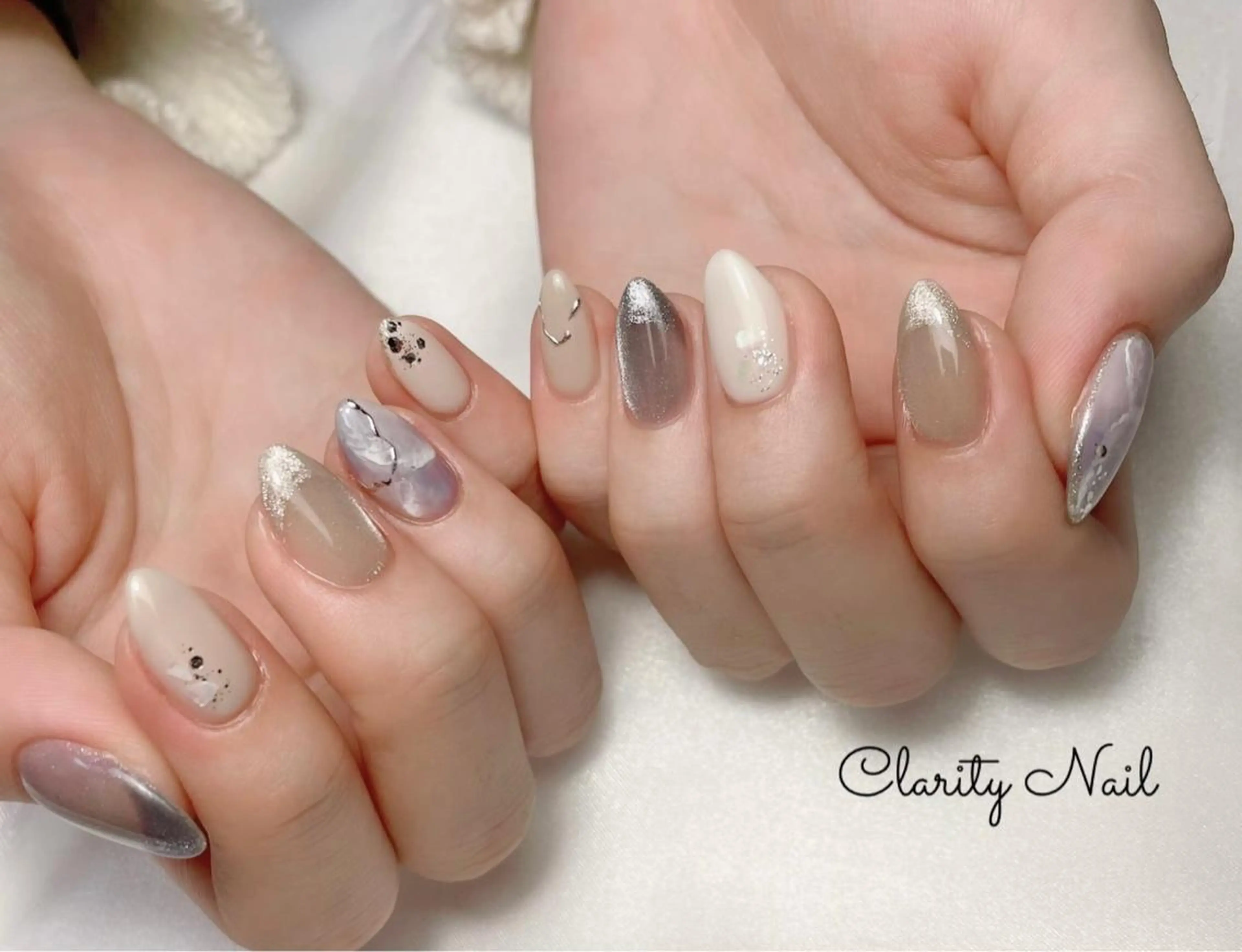 ネイル アートネイル 持ち込み ハンドネイル Clarity Nailのネイルデザイン