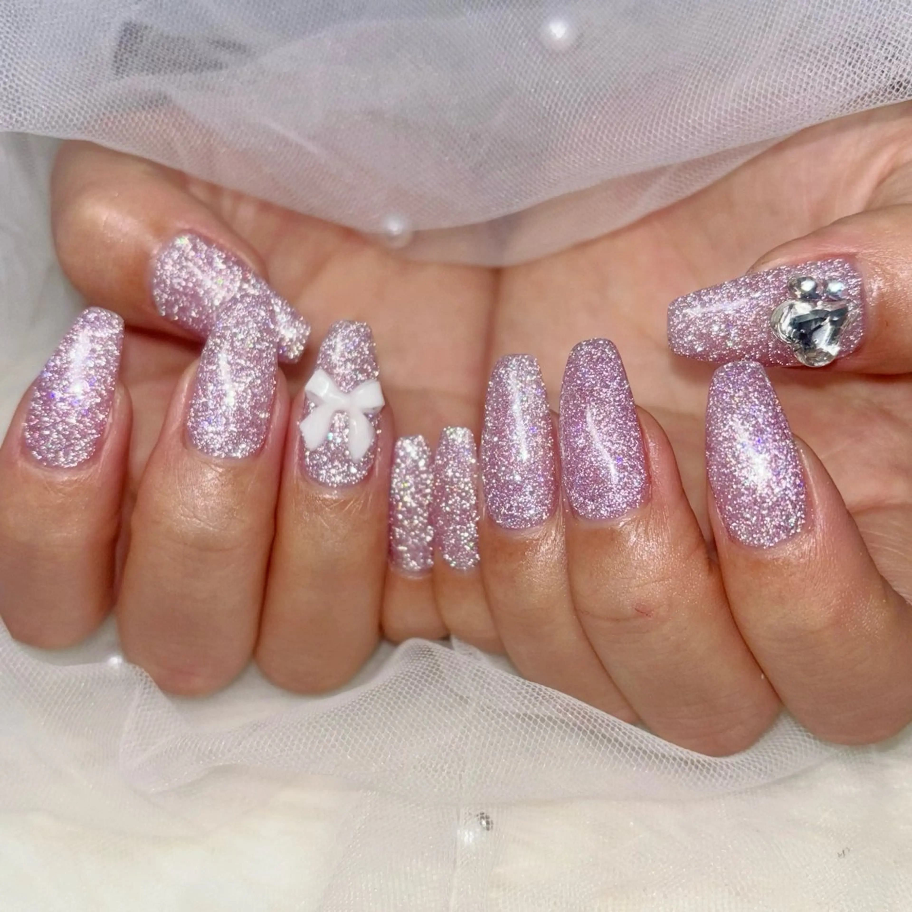 ネイル ハンドネイル Y🩵 Jasmineのネイルデザイン