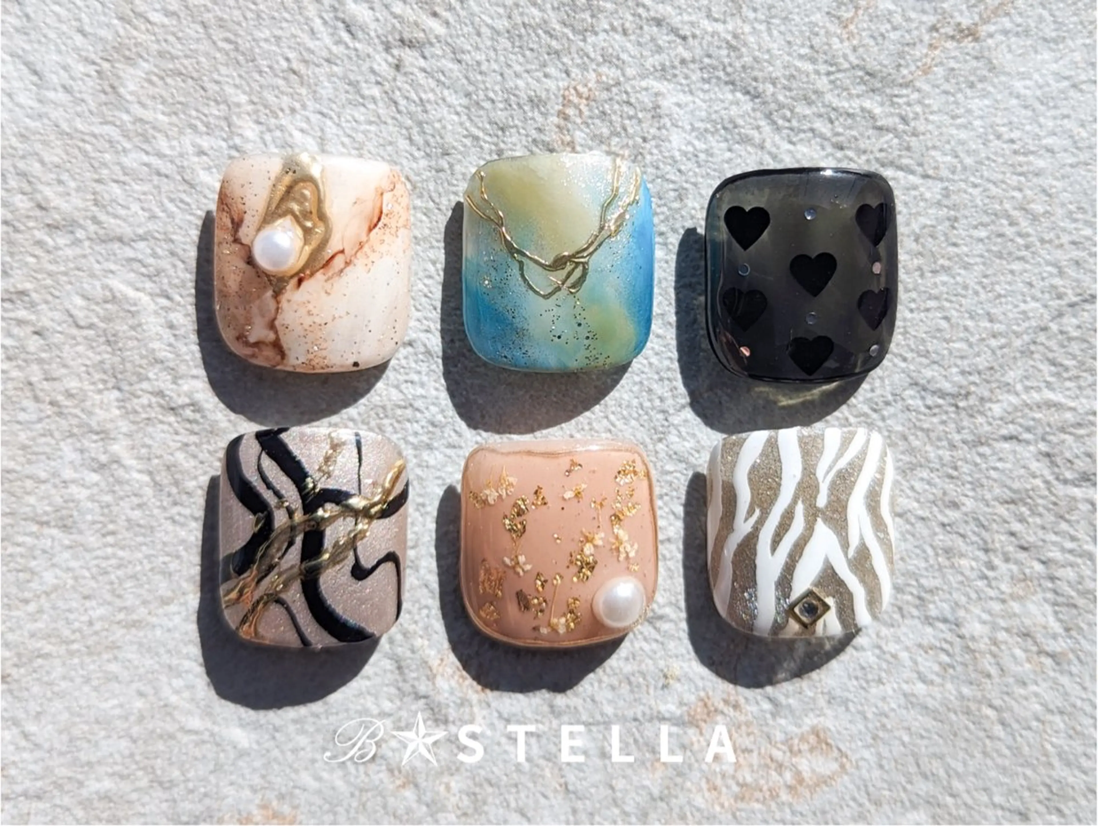 ネイル Bianca 立川店 小川のネイルデザイン