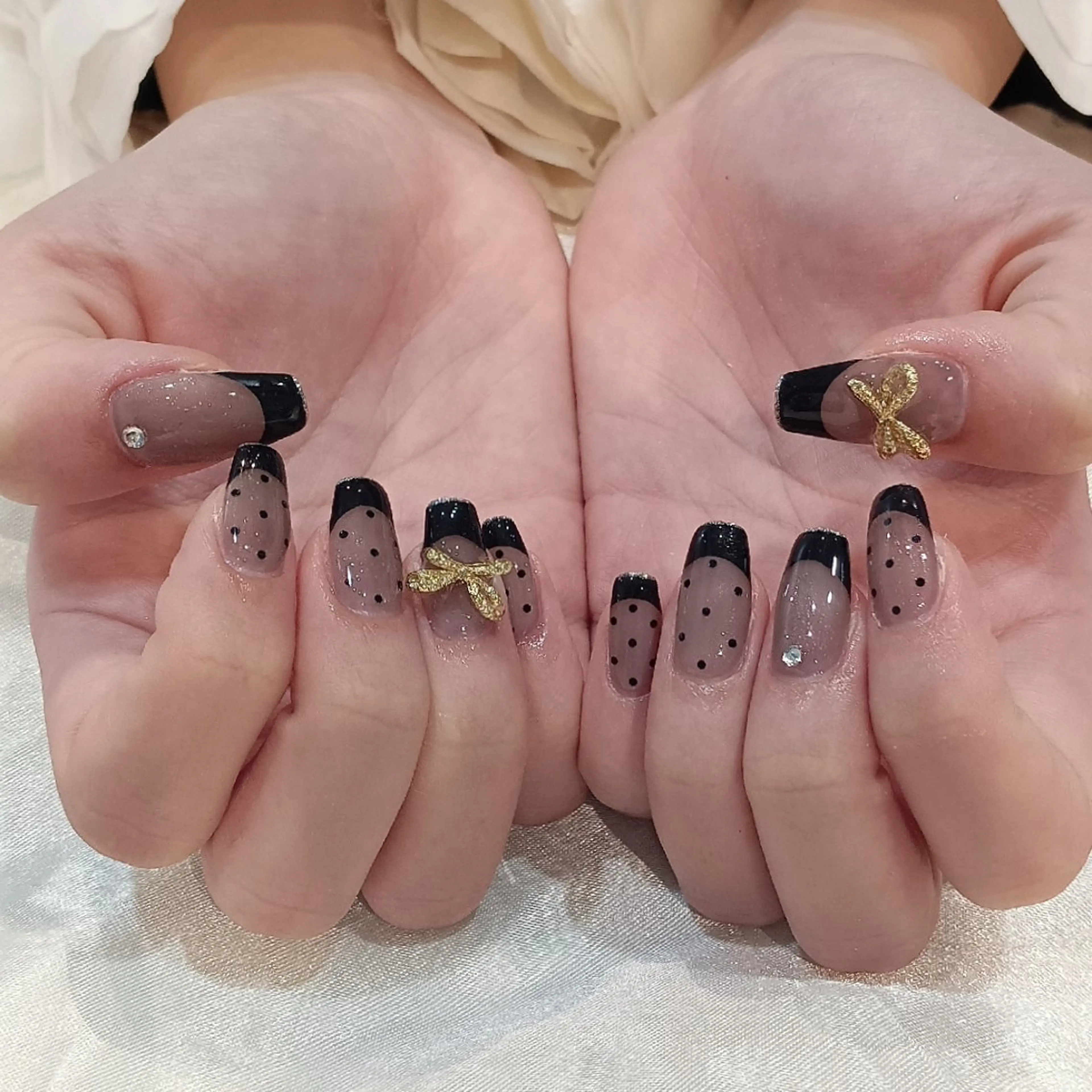 ネイル 韓国ネイル ワンホンネイル ハンドネイル Coco Girlsのネイルデザイン