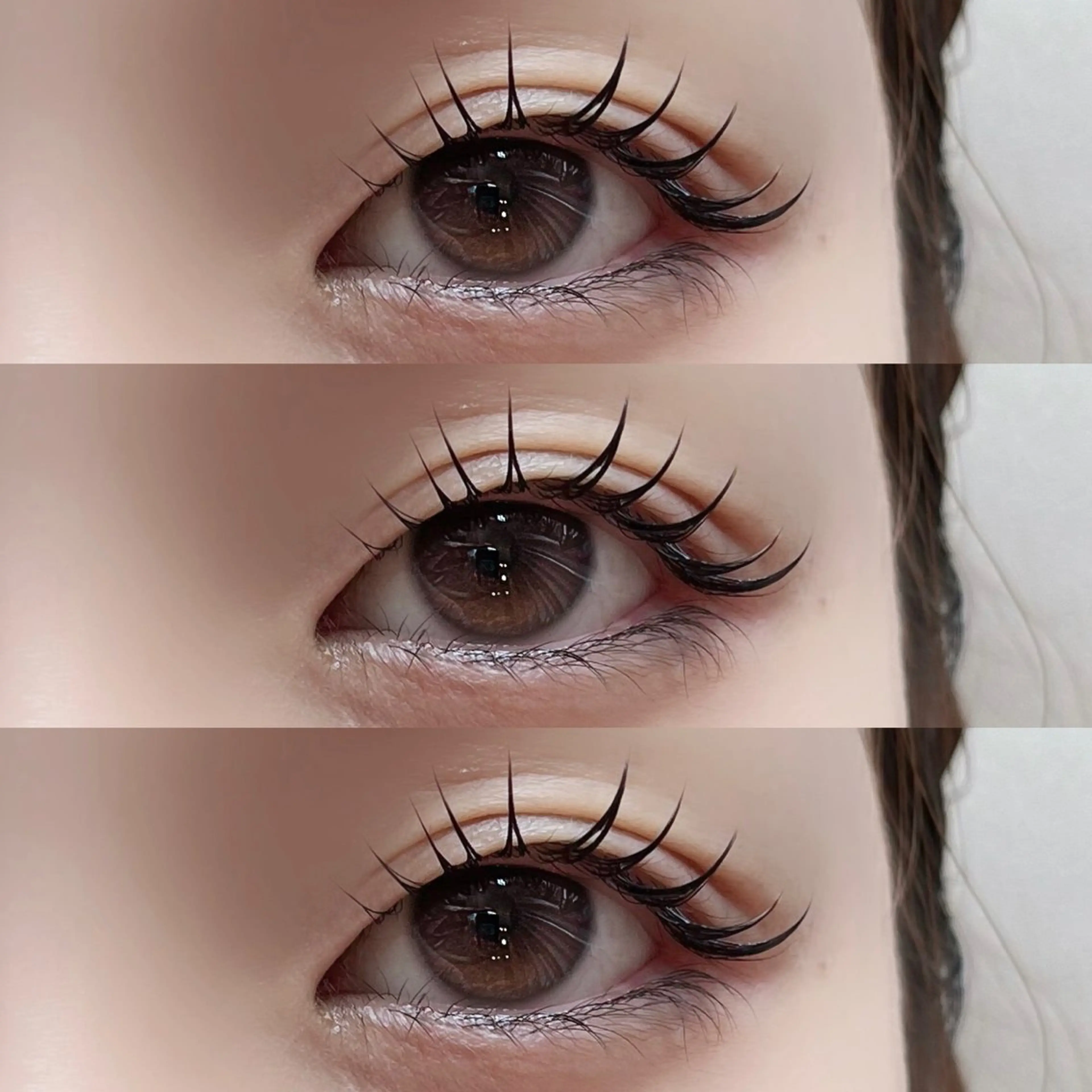 マツエク・マツパ nuna池袋 mokaのマツエク・マツパデザイン