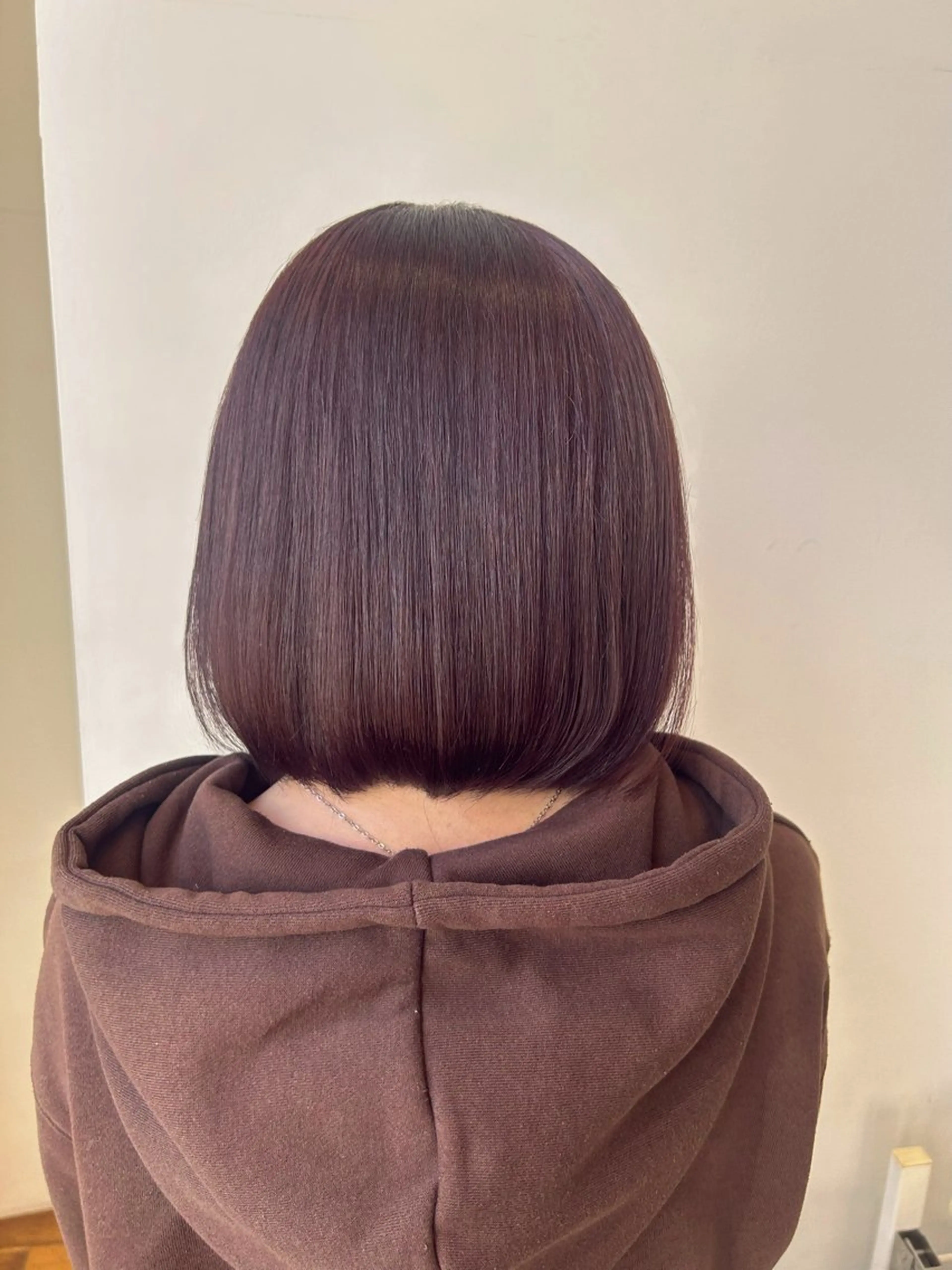 カラー ヘアカラー 市吉 杏奈のヘアスタイル