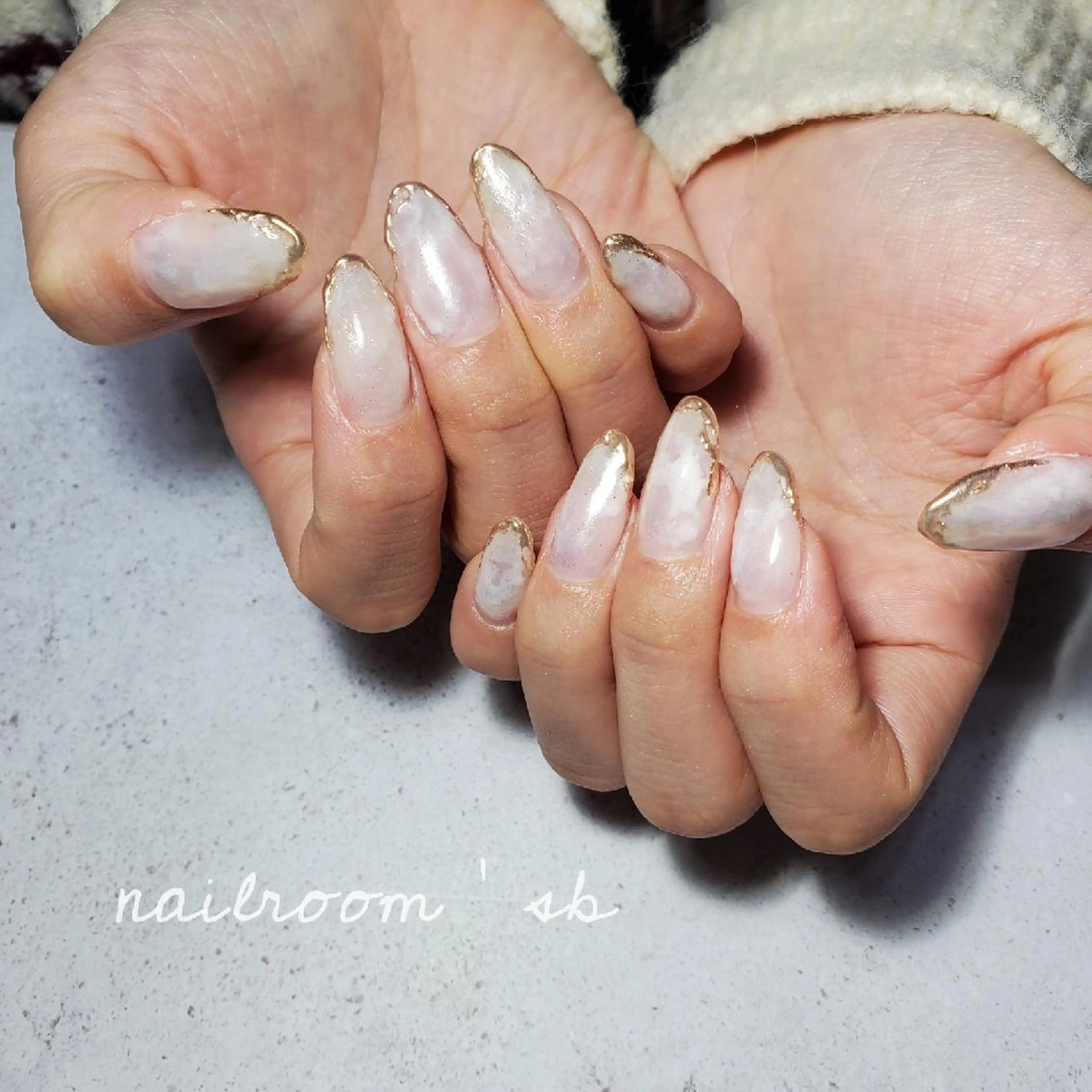 ネイル ハンドネイル nailroom‪ sb‪‪𓈒𓂂𓏸のネイルデザイン