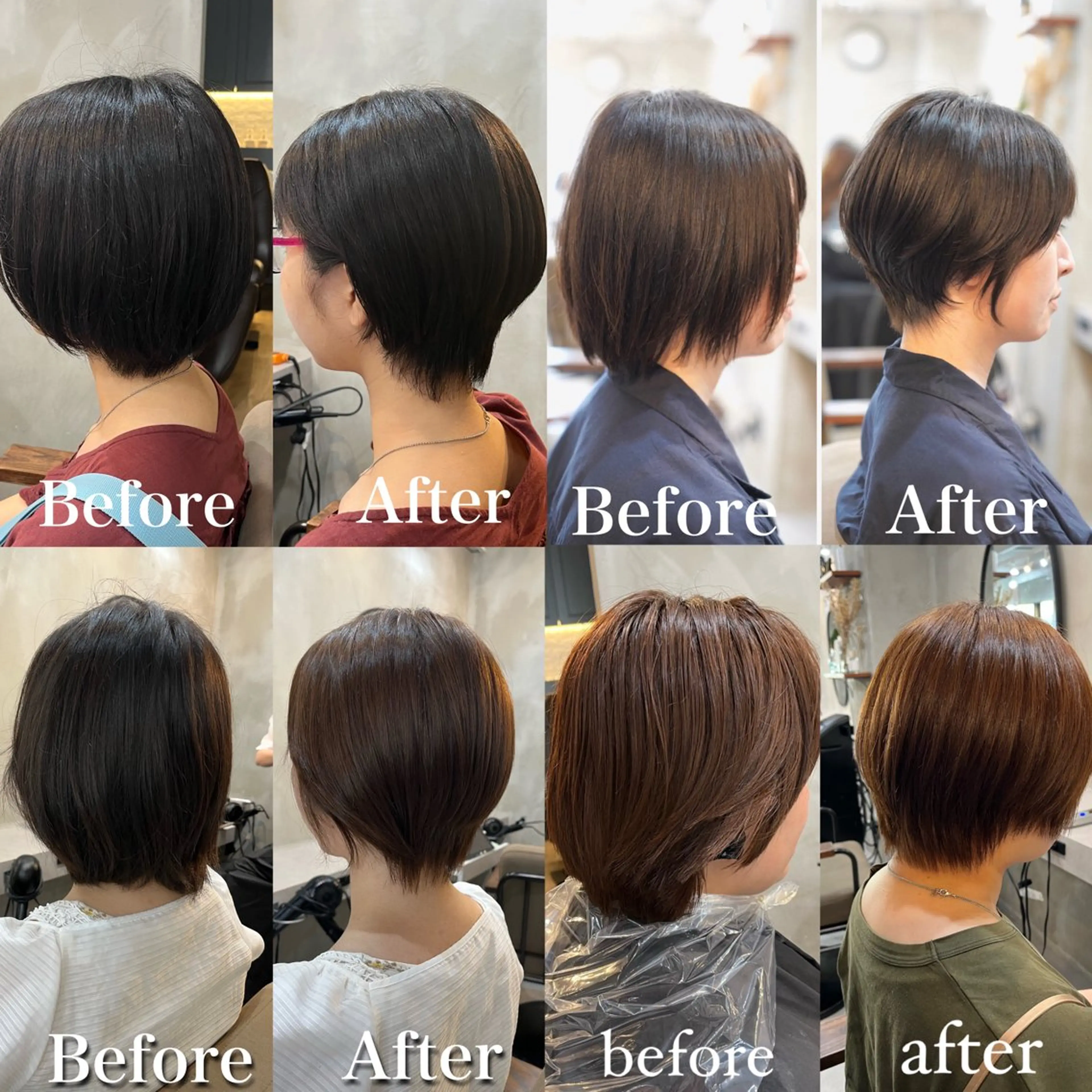 ショート カラー ショートヘア RIYA❤︎ Aujuaソムリエのヘアスタイル