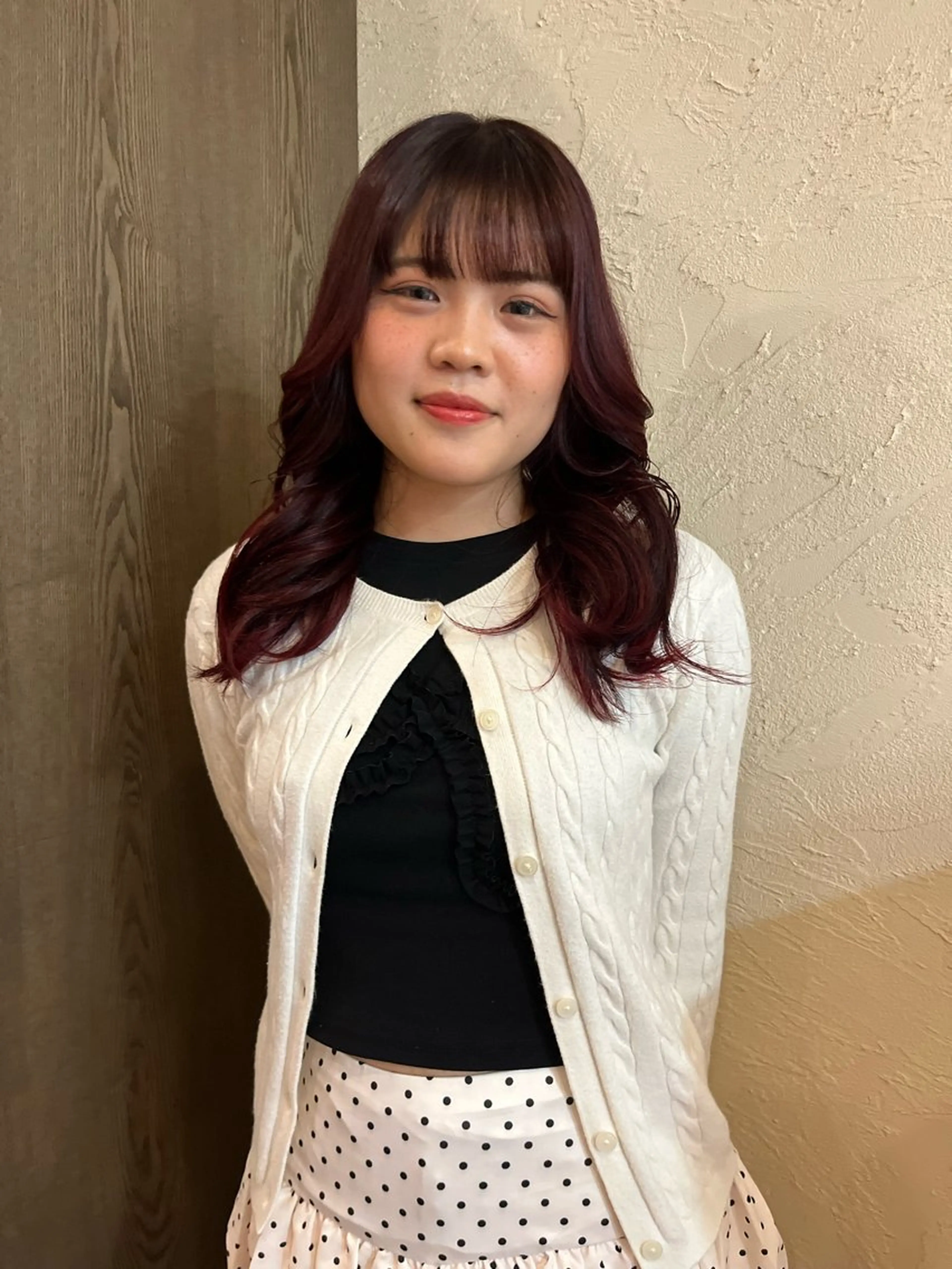 ロング カラー そね こまちのヘアスタイル