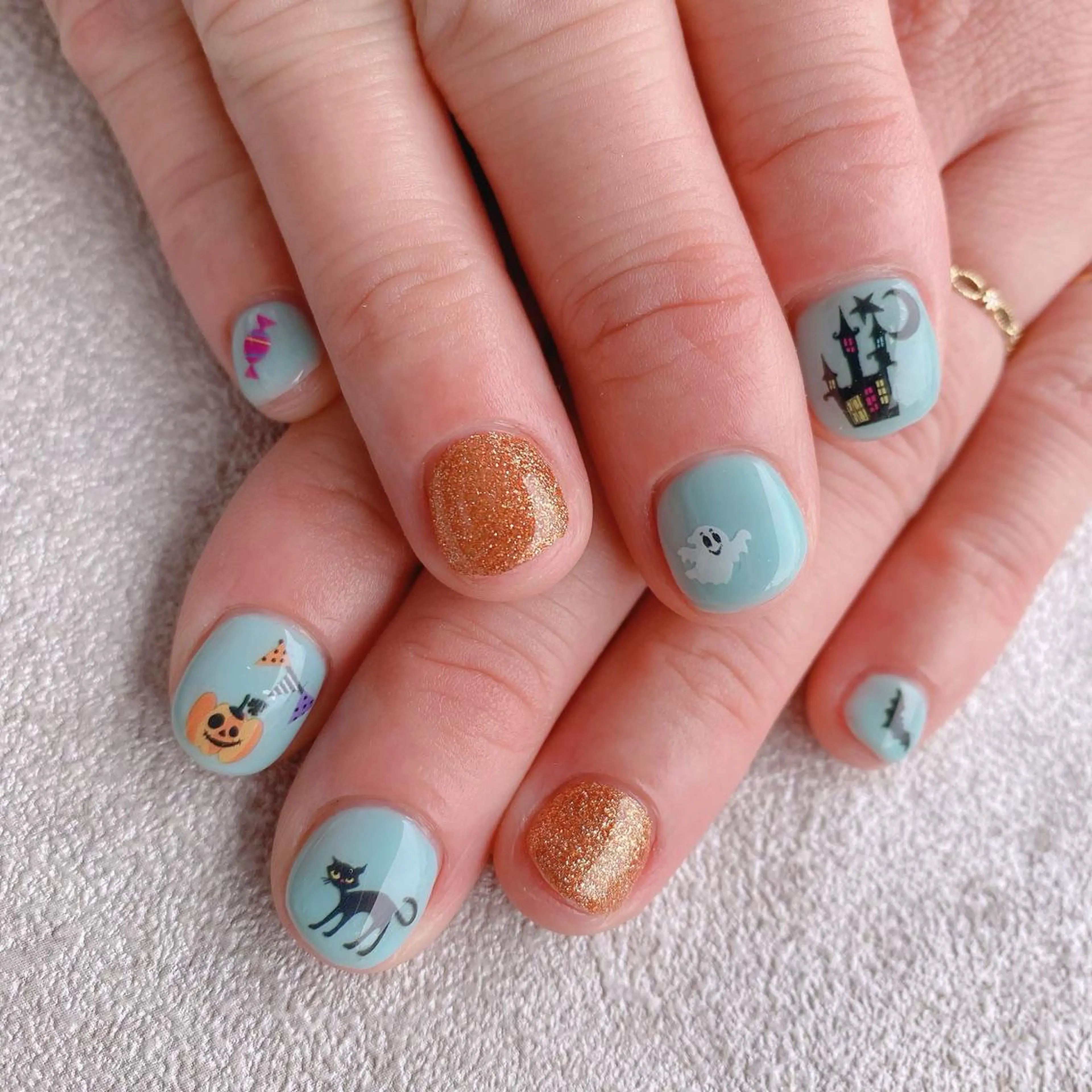 ネイル アートネイル ハロウィン ナナイチゼロ I.Naoのネイルデザイン