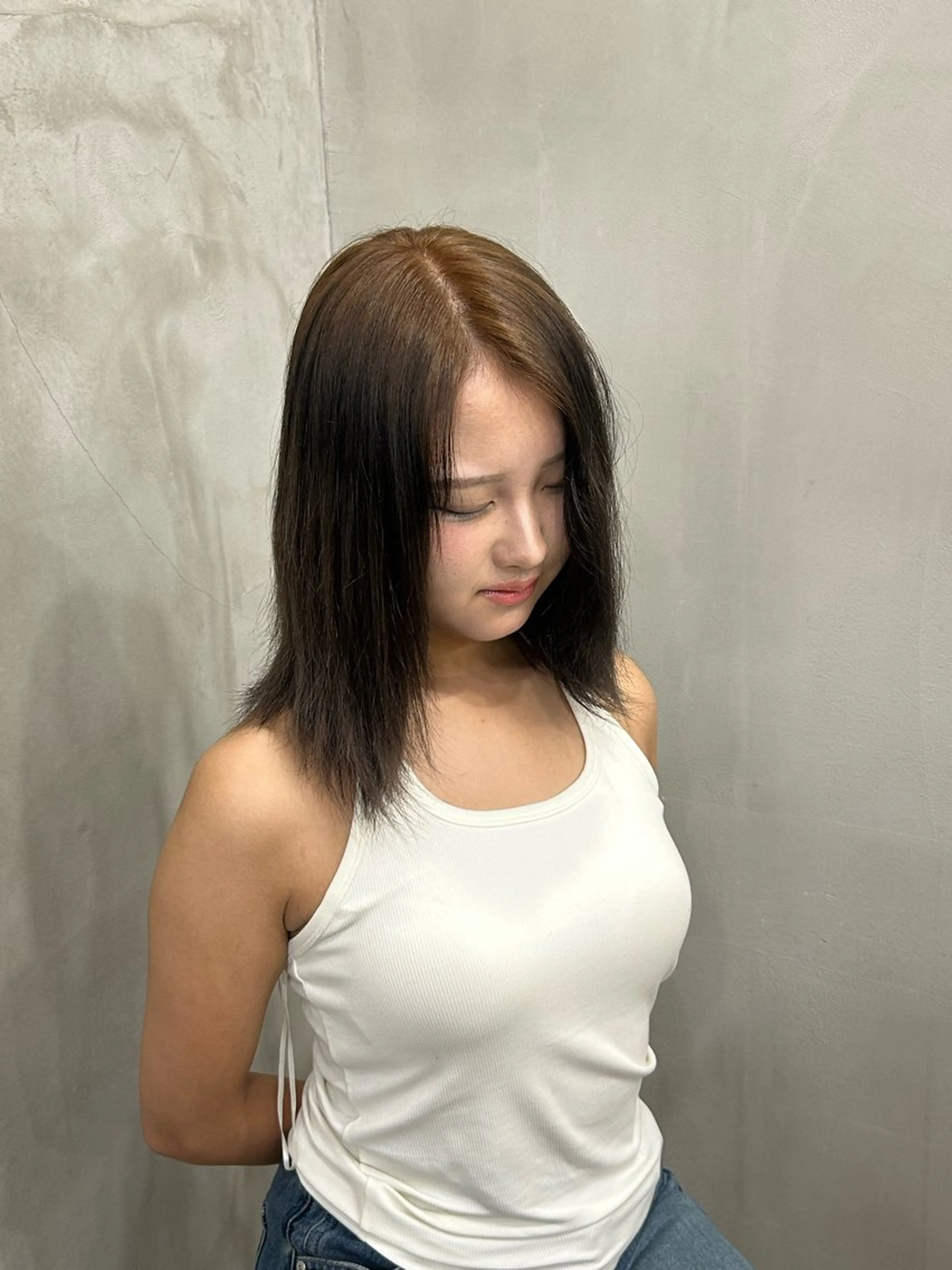 カラー siun.所属・春翔 艶/ブリーチのヘアスタイル