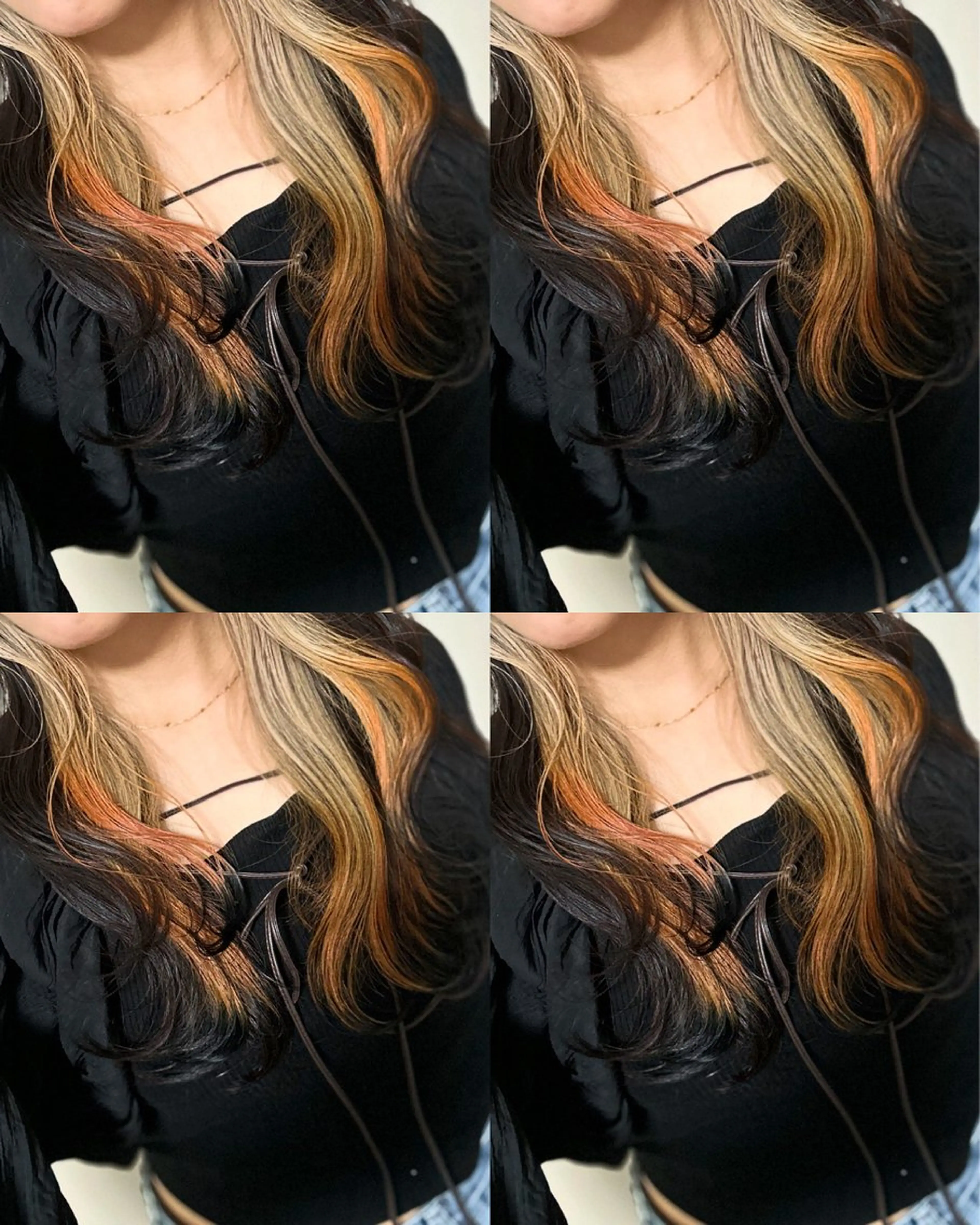 🦄推し色で楽しむ🦄インナーブリーチカラー　Instagramからのご予約でよりスムーズにご予約頂けますの写真