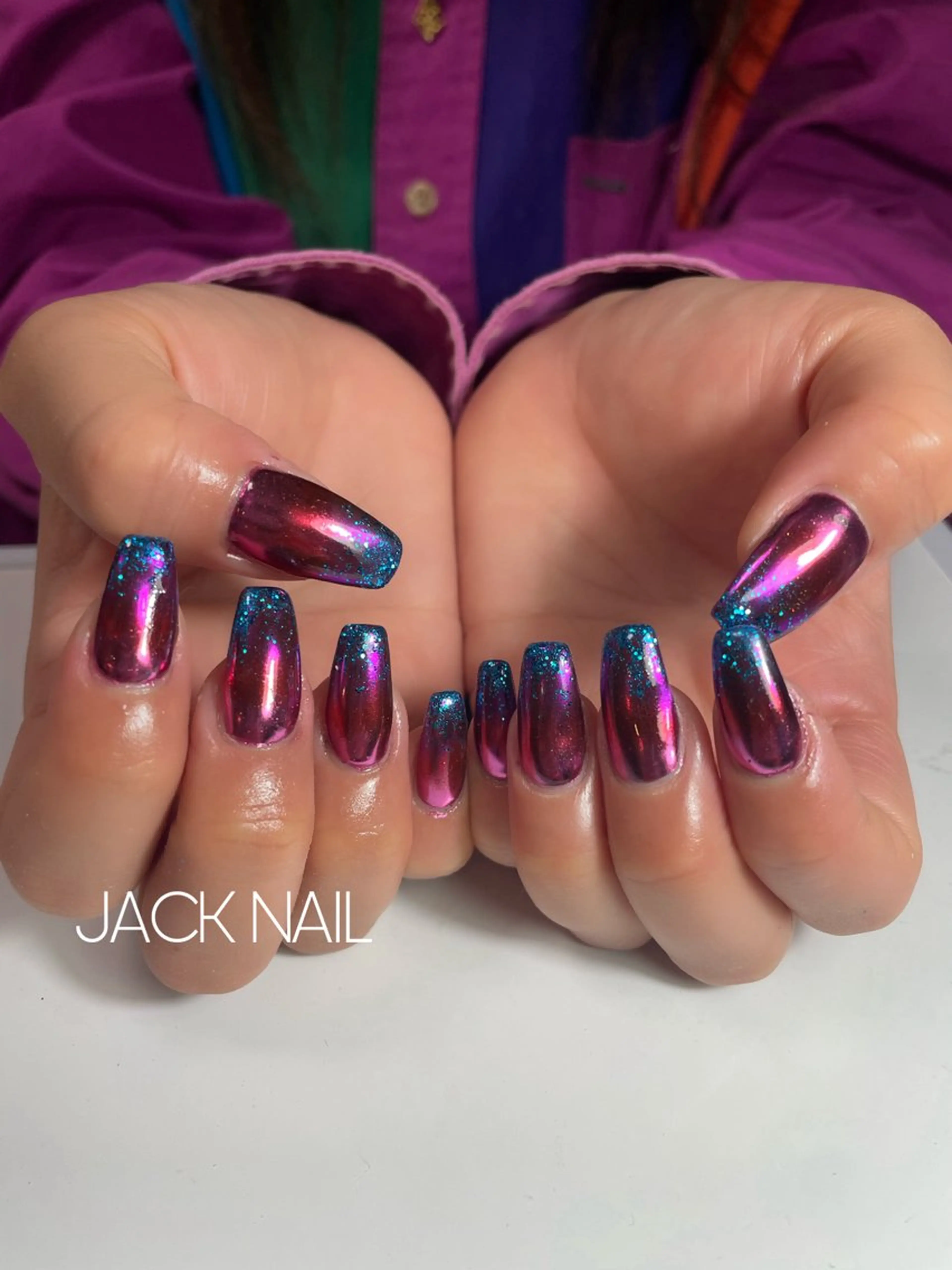 ネイル JACK NAIL 💜Ayakaのネイルデザイン