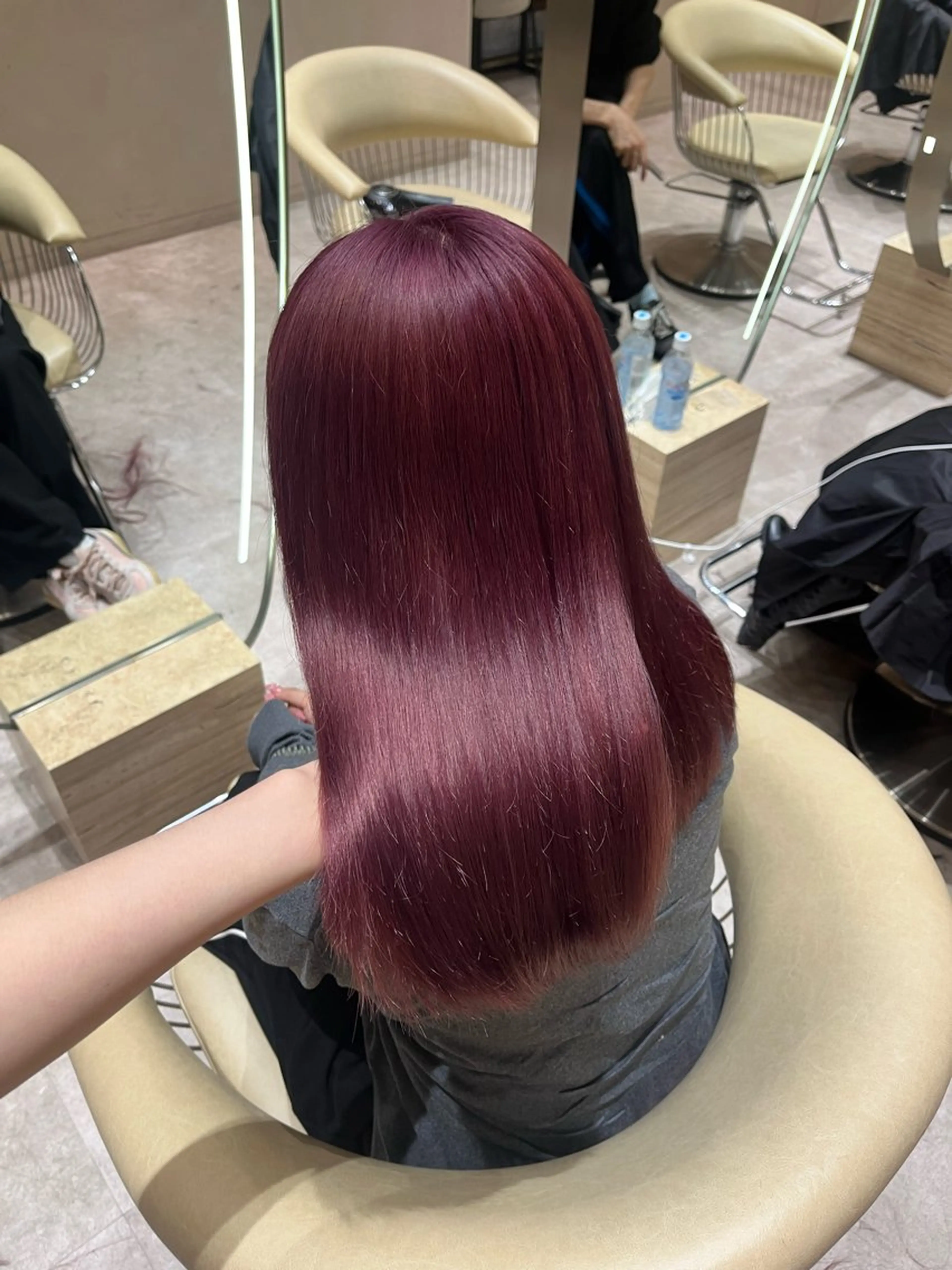 【限定価格✨】ブリーチ込みWカラー➕1STEPトリートメント🫧の写真