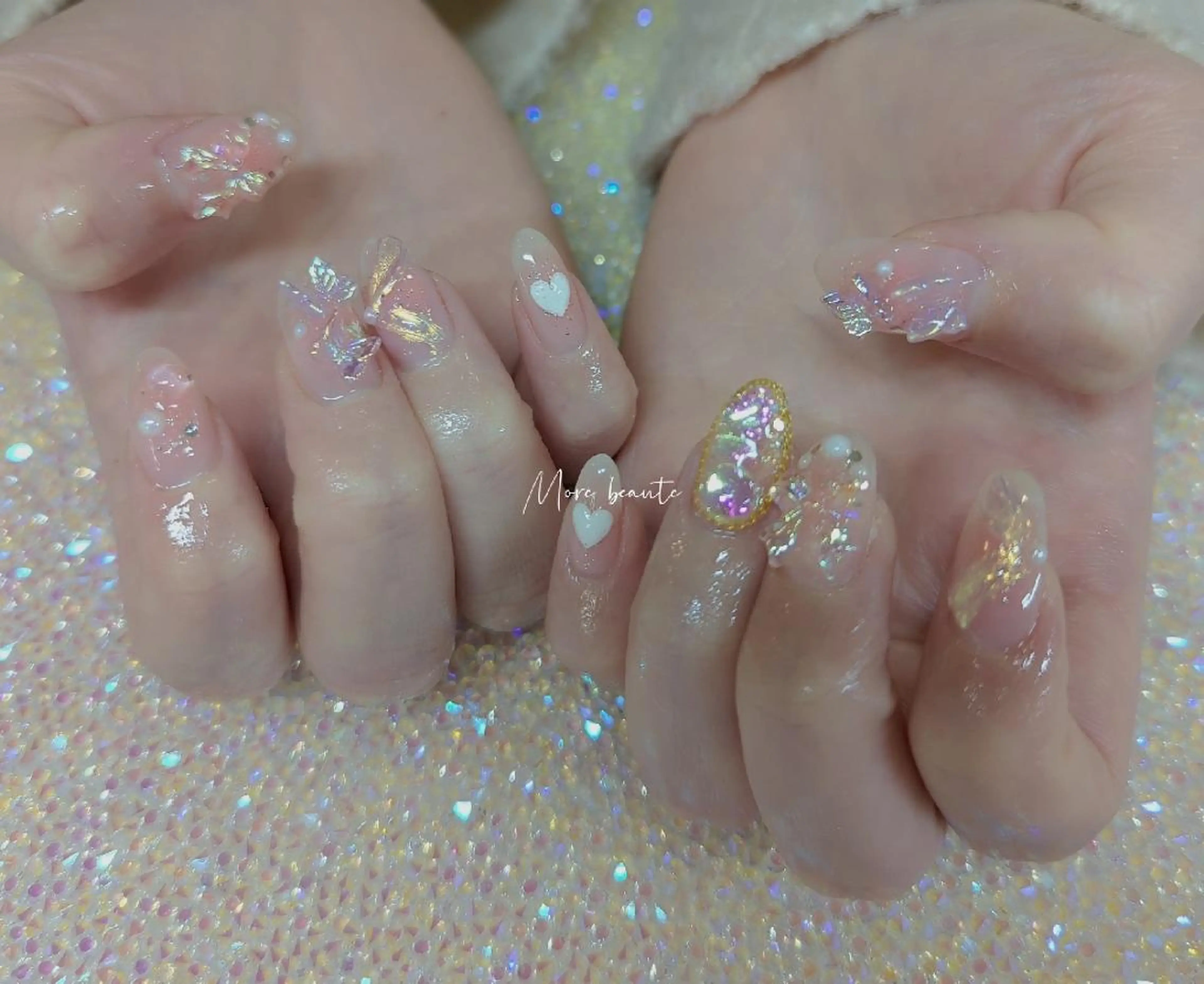 ネイル ハンドネイル I LOVE ME  NAIL.｡.:*♡のネイルデザイン