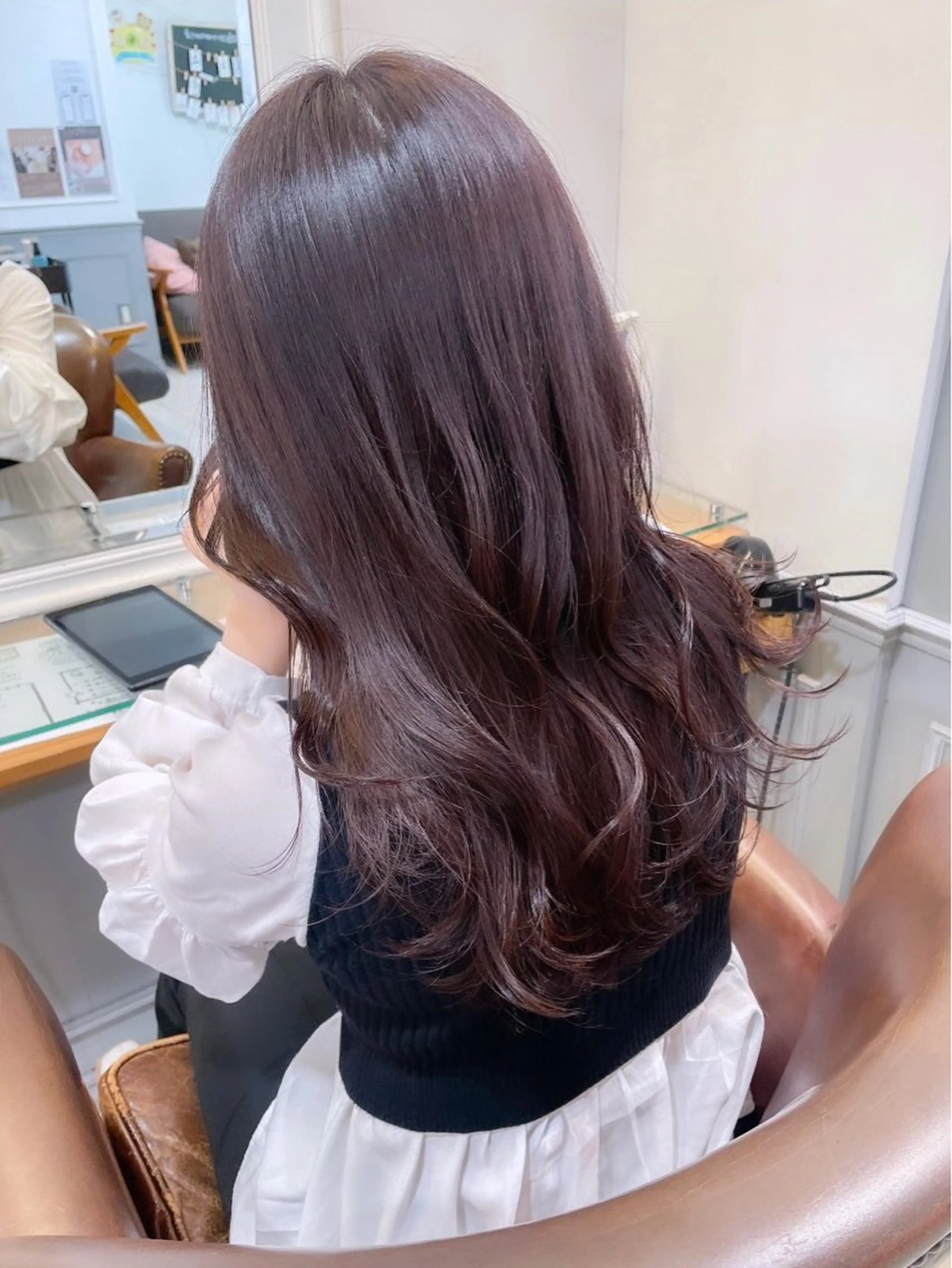 カラー ヘアカラー 金谷 美幸のヘアスタイル