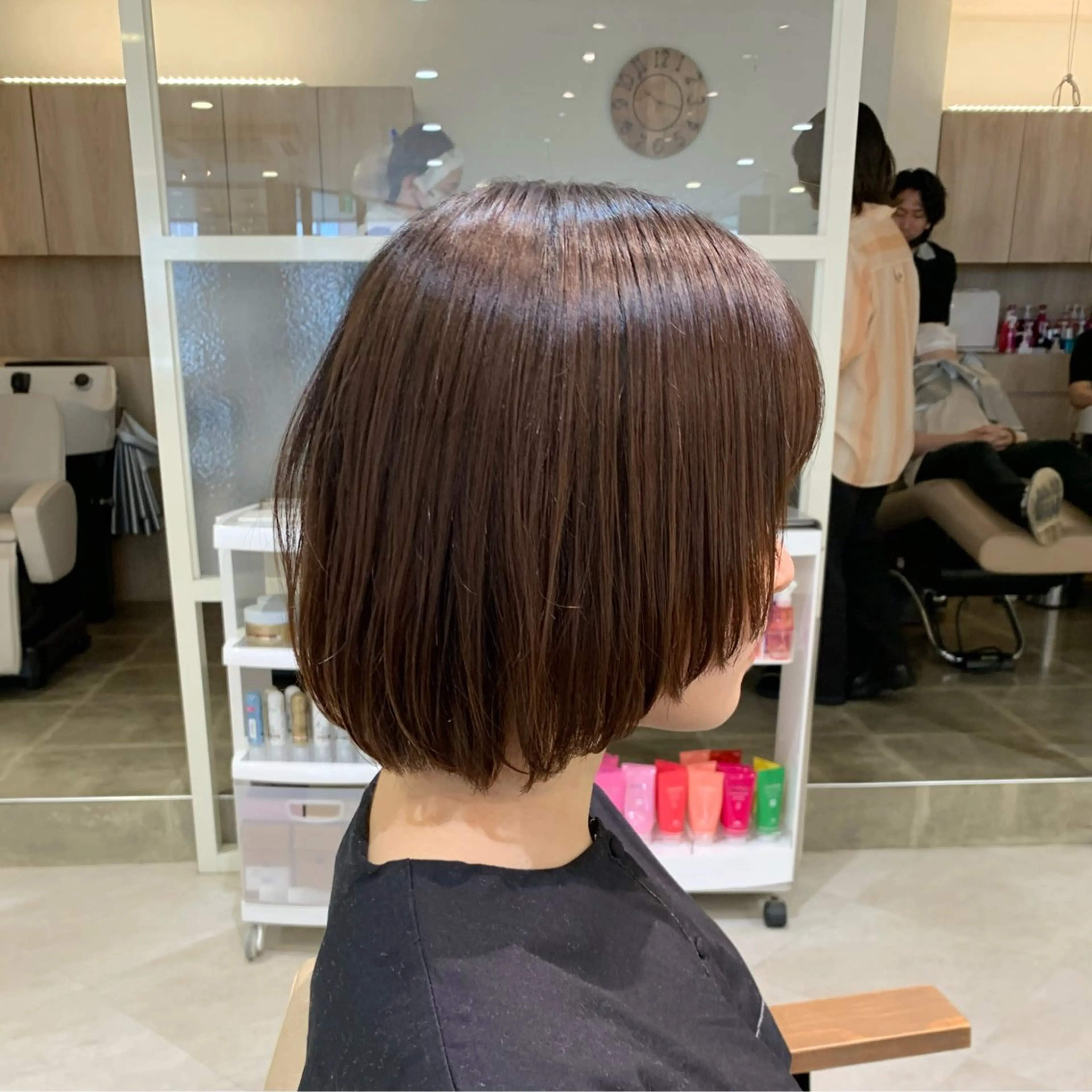 ショート 艶カラー/暖色カラー /透明感/ryutoのヘアスタイル