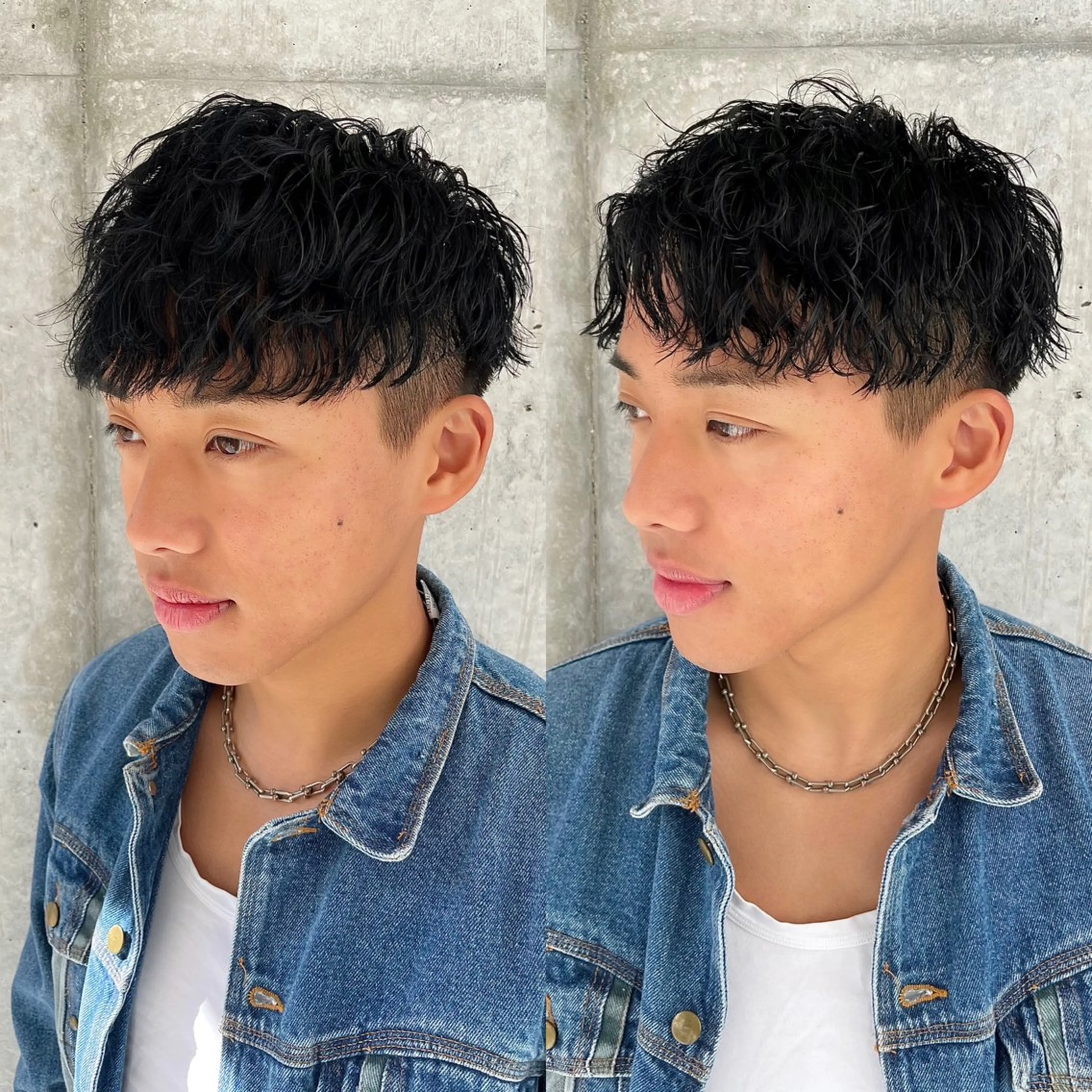 ショート カラー パーマ ヘアアレンジ メンズ カット パーマ トリートメント 亀井隆汰/メンズ専門 パーマ特化美容師のヘアスタイル
