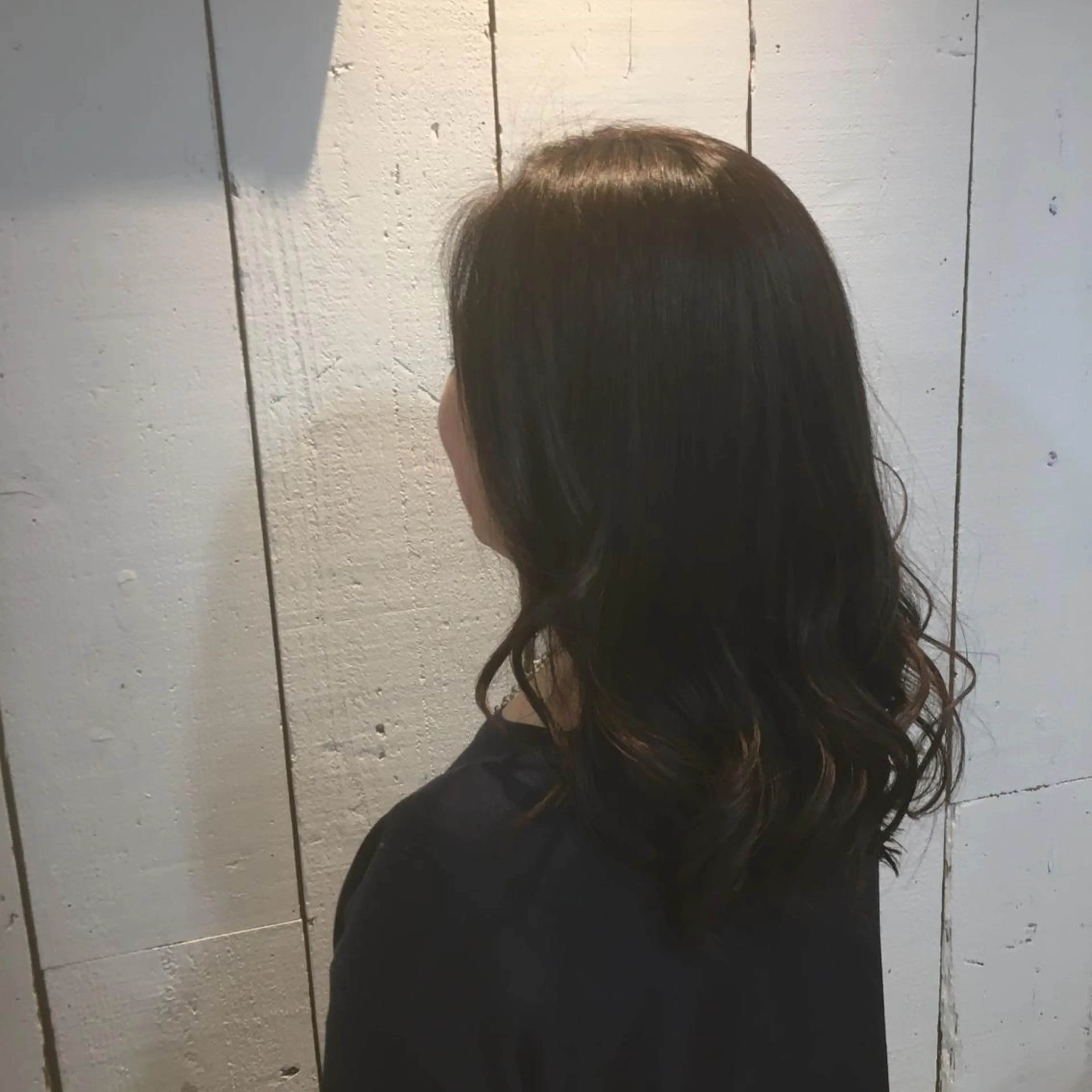 ロング カラー カット ヘアカラー しのはら まどかのヘアスタイル