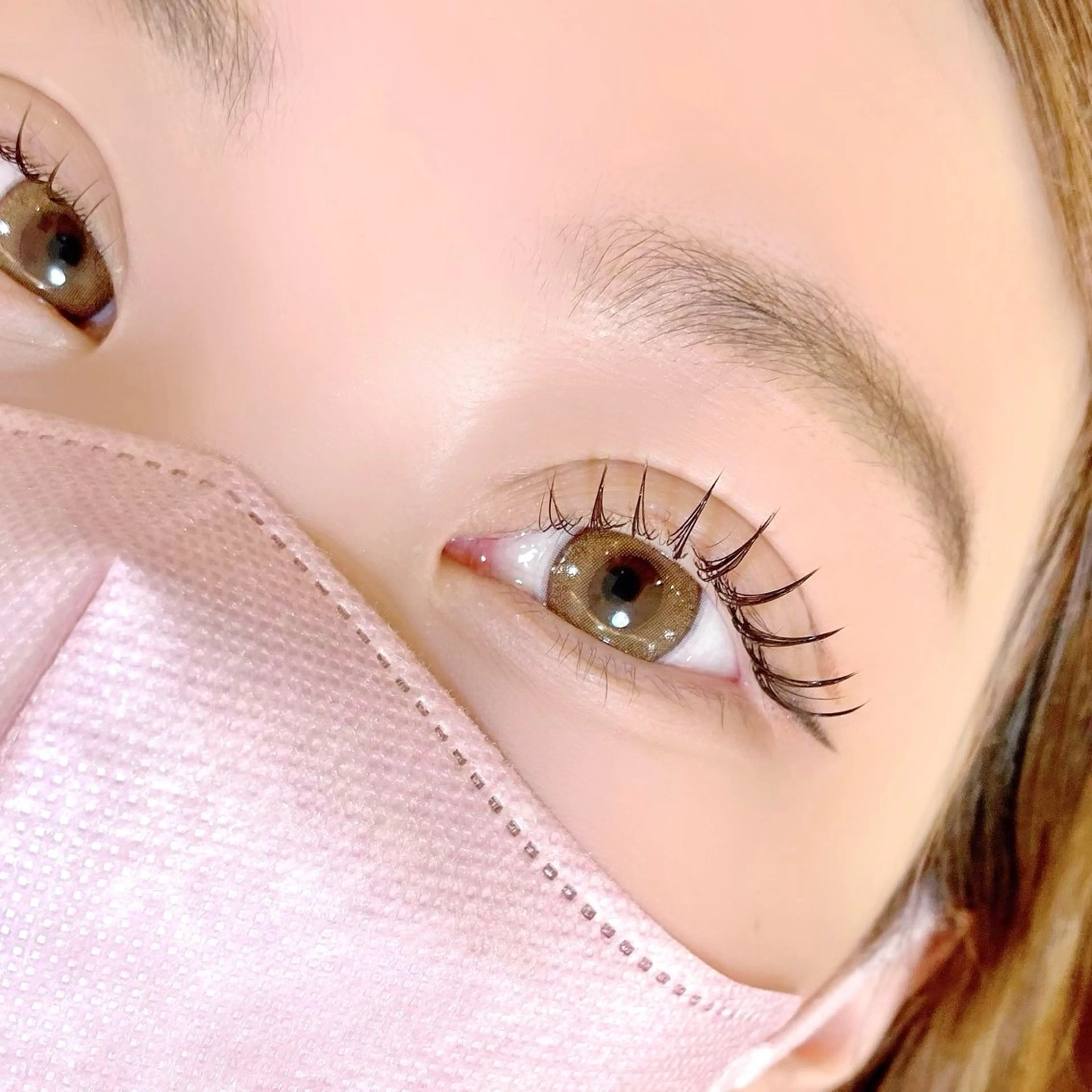 マツエク・マツパ フラットラッシュ マツエク salonAiles 【エル】SASAMEのマツエク・マツパデザイン