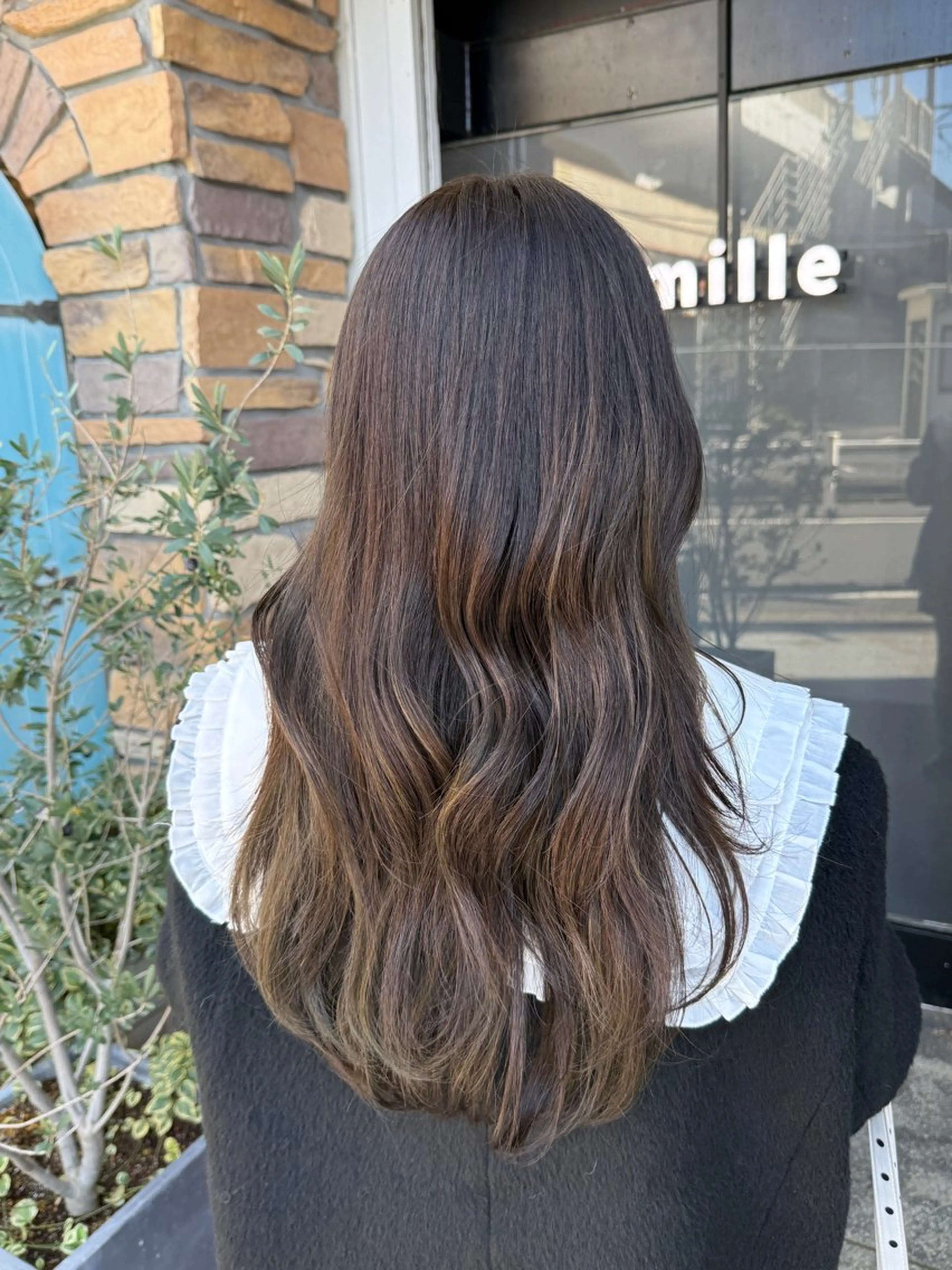 ロング カラー ヘアカラー 透明感カラー/パーマ 🌀アオノのヘアスタイル