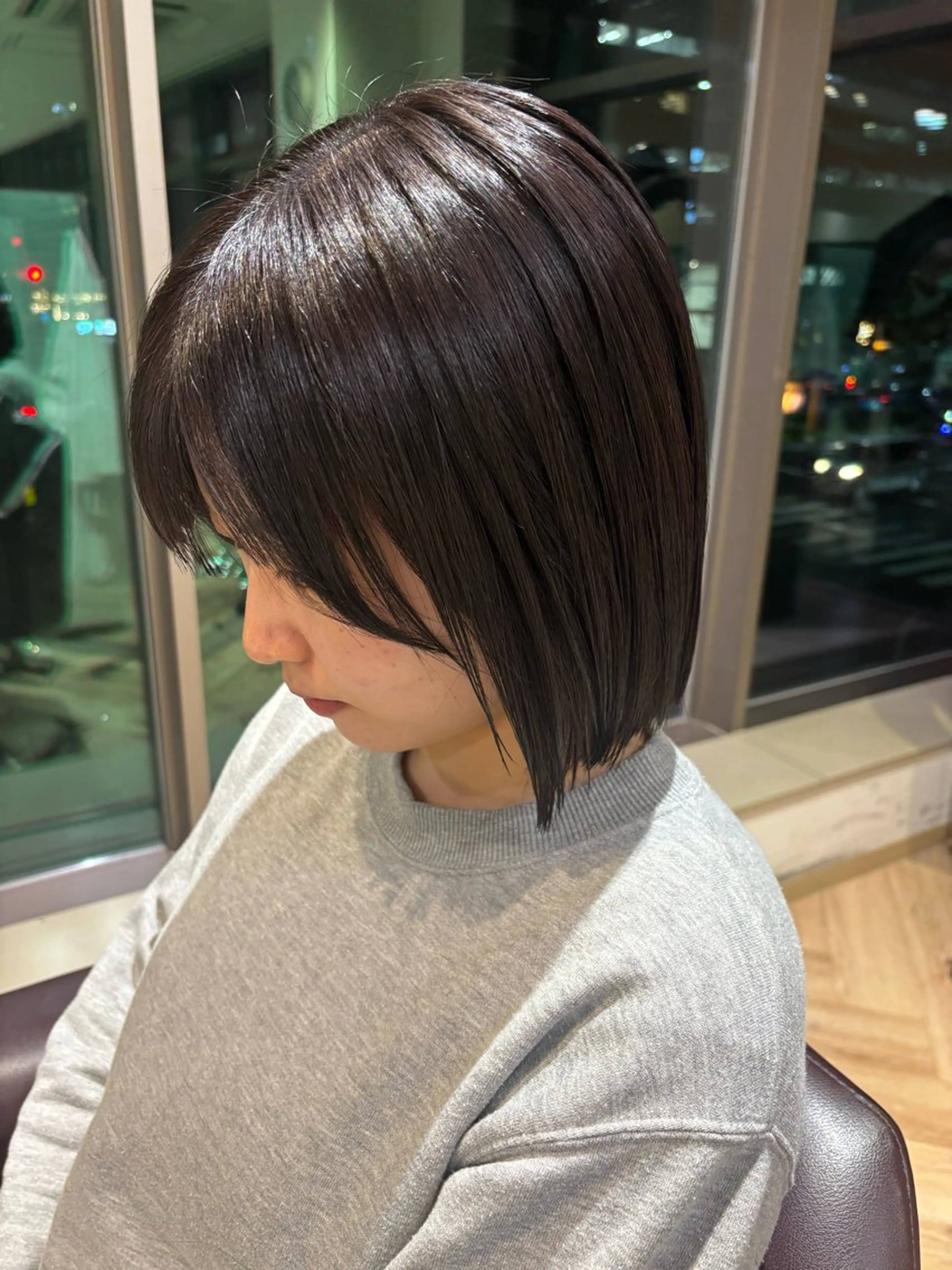 ショート カラー カット ヘアカラー ゆい/パーマ/レイヤ ー/似合わせカラーのヘアスタイル