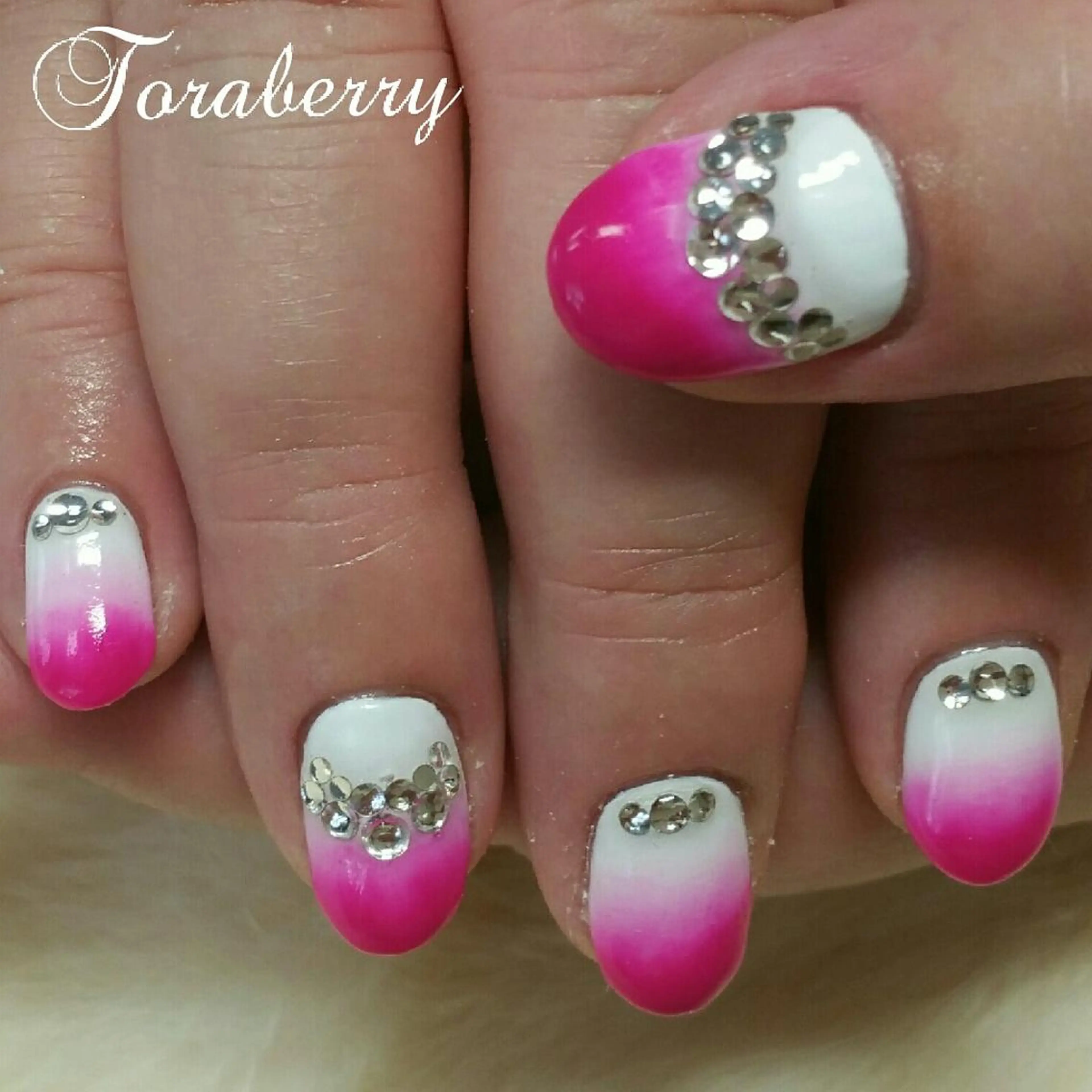 ネイル グラデーション ハンドネイル ネイリスト なつみのネイルデザイン