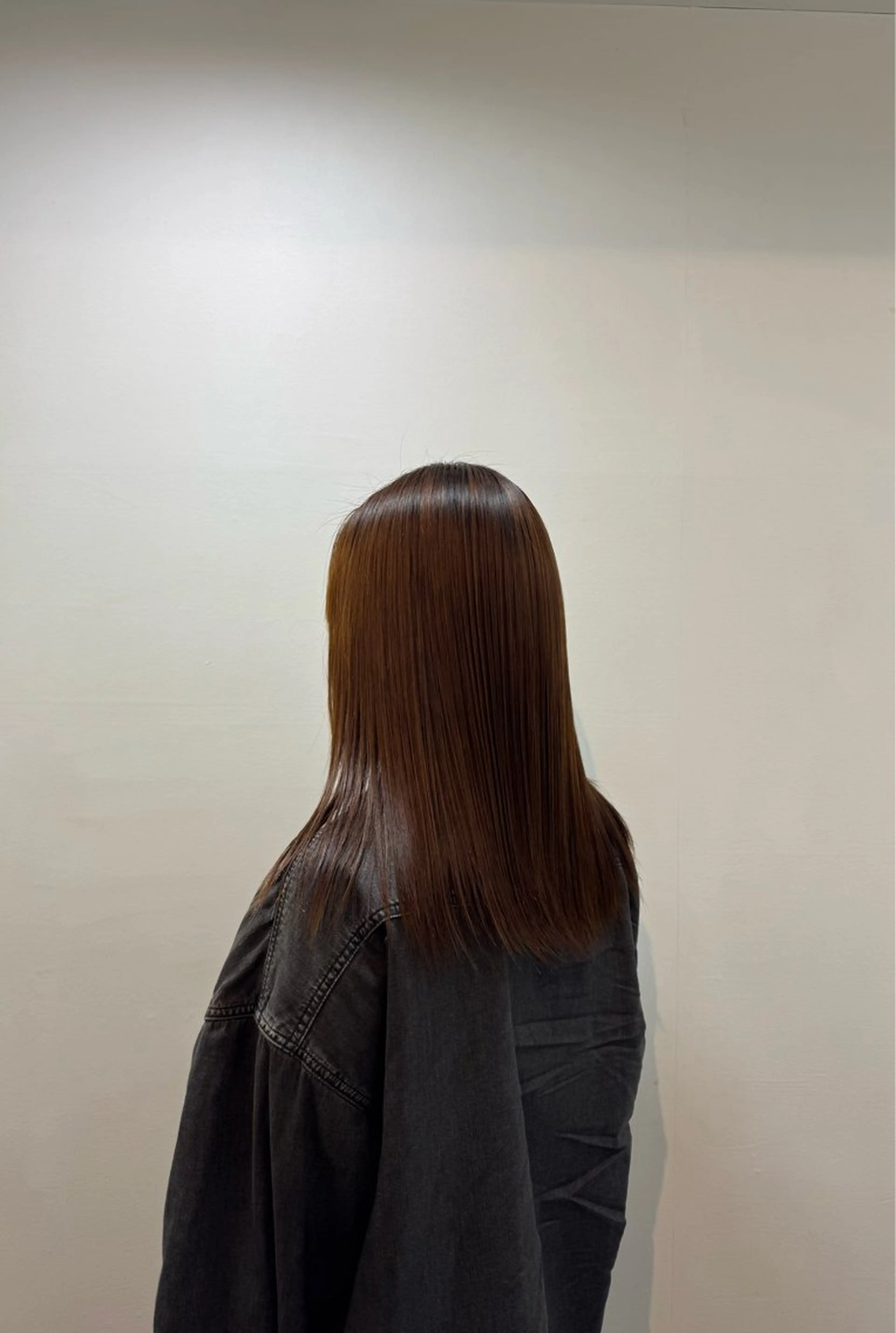 ロング 縮毛矯正 air-H あやのヘアスタイル