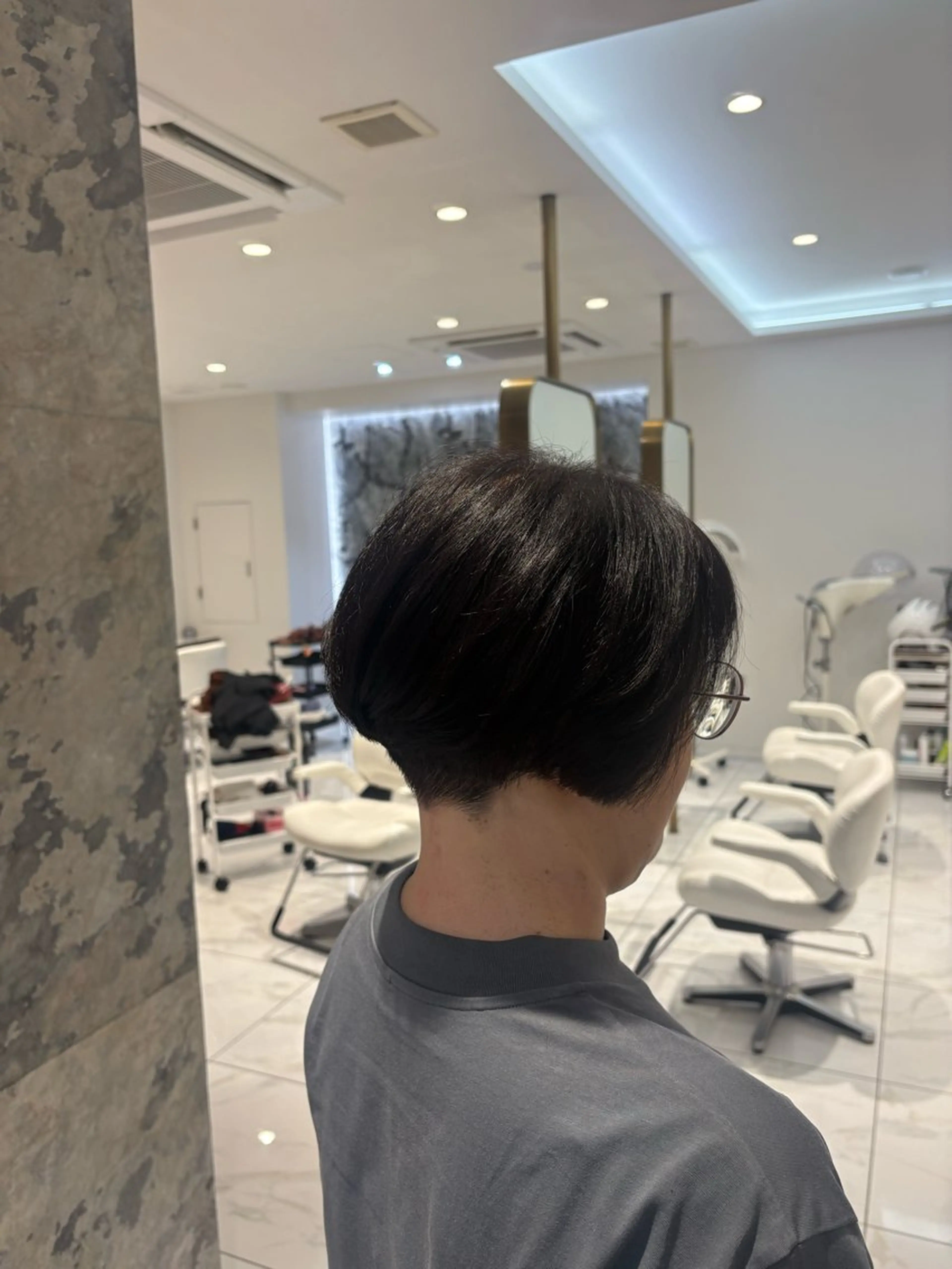 ショート KINGDOMアルーア店所属・KINGDOM 萩原あかねのヘアスタイル